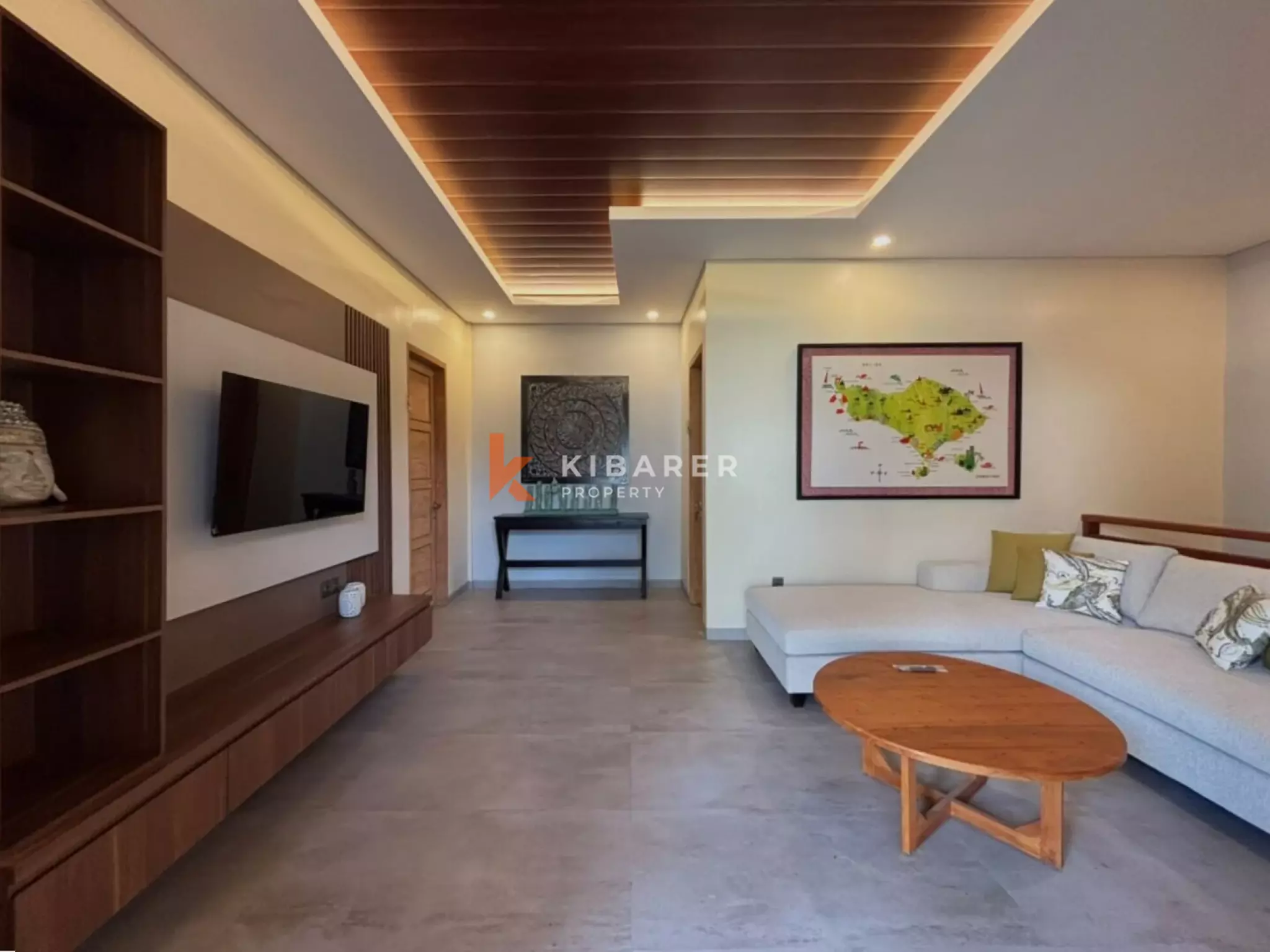 Villa balinaise paisible de 3 chambres avec bureau et cadre tropical à Umalas