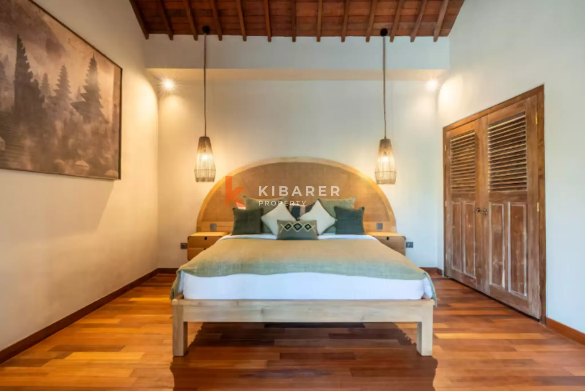 Vila 3 Kamar Tidur dengan Konsep Hunian Indoor-Outdoor yang Menyatu dan Taman Pribadi Dekat Canggu