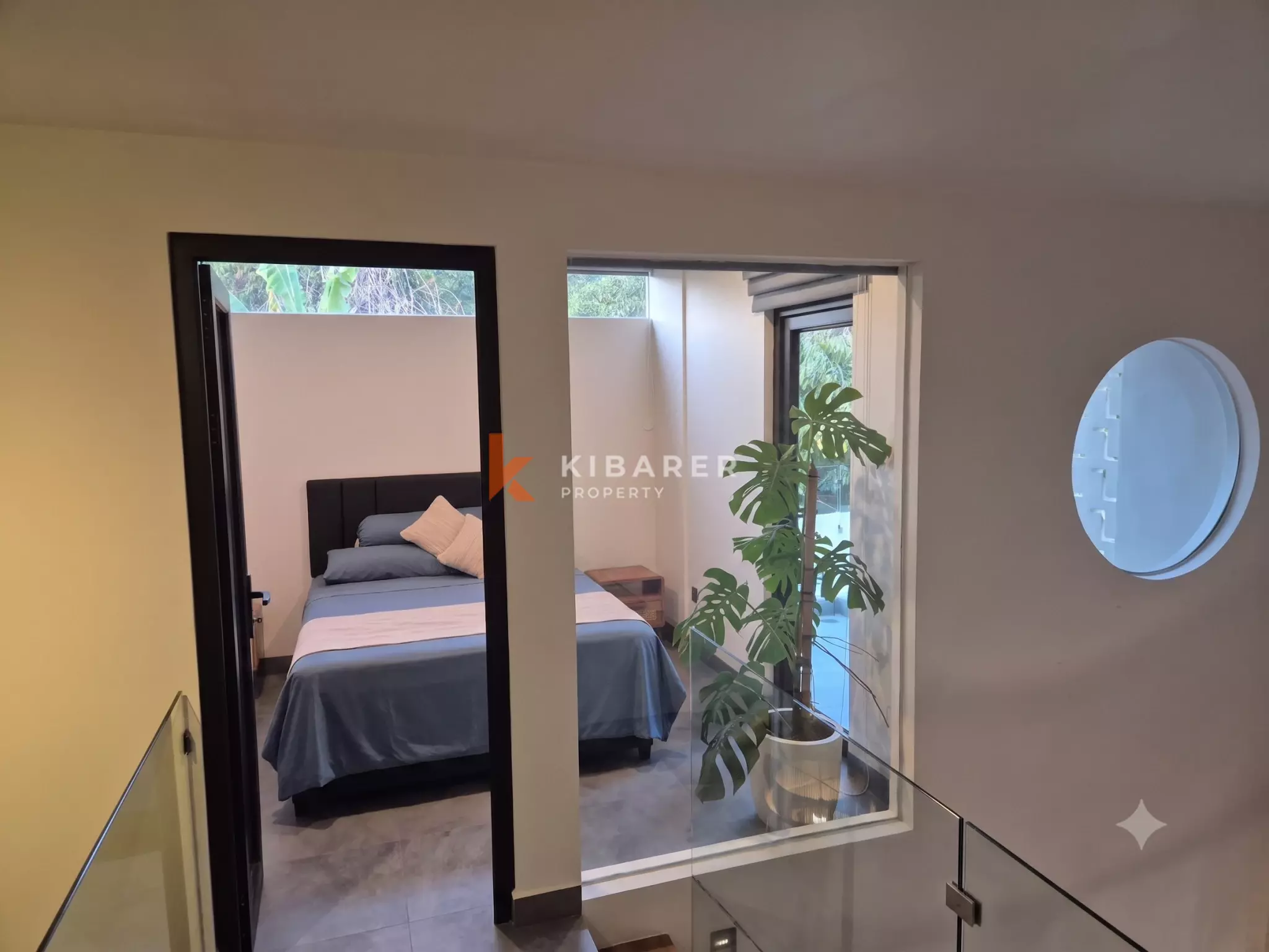 Chic Industrial One Bedroom Villa in Kerobokan