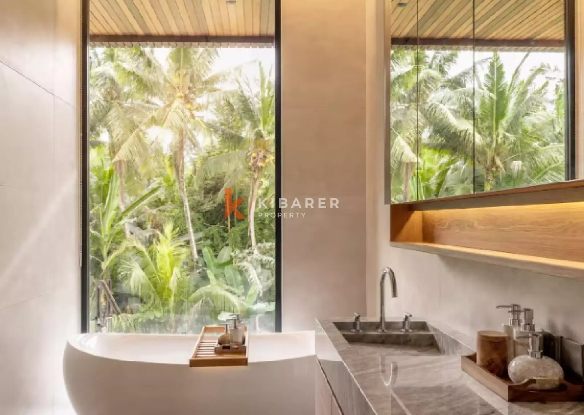 Sophisticated Three Bedroom Lux Villa in the Middle of Santuary Ubud