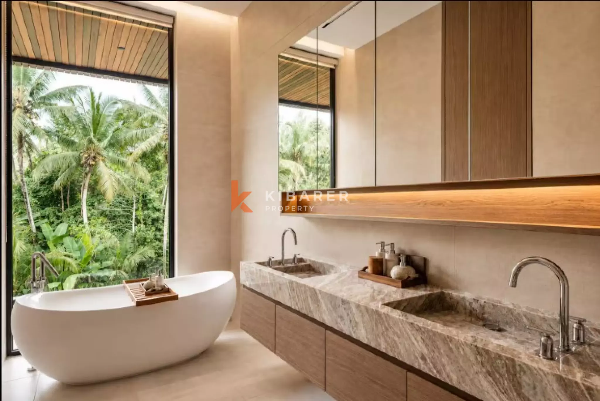 Sophisticated Three Bedroom Lux Villa in the Middle of Santuary Ubud