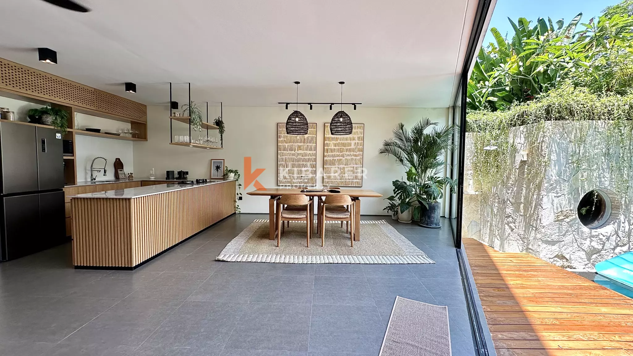 Fully Furnished Two Bedroom  Villa with Pool and Sauna in Babakan Canggu