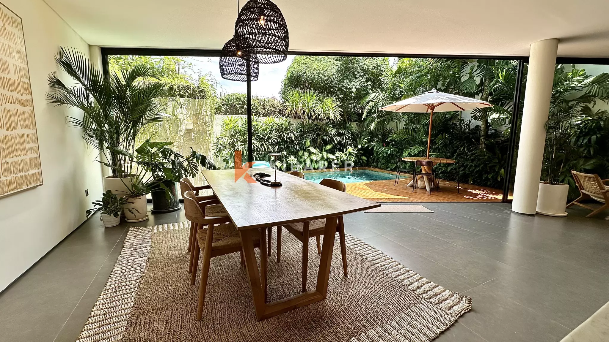 Fully Furnished Two Bedroom  Villa with Pool and Sauna in Babakan Canggu