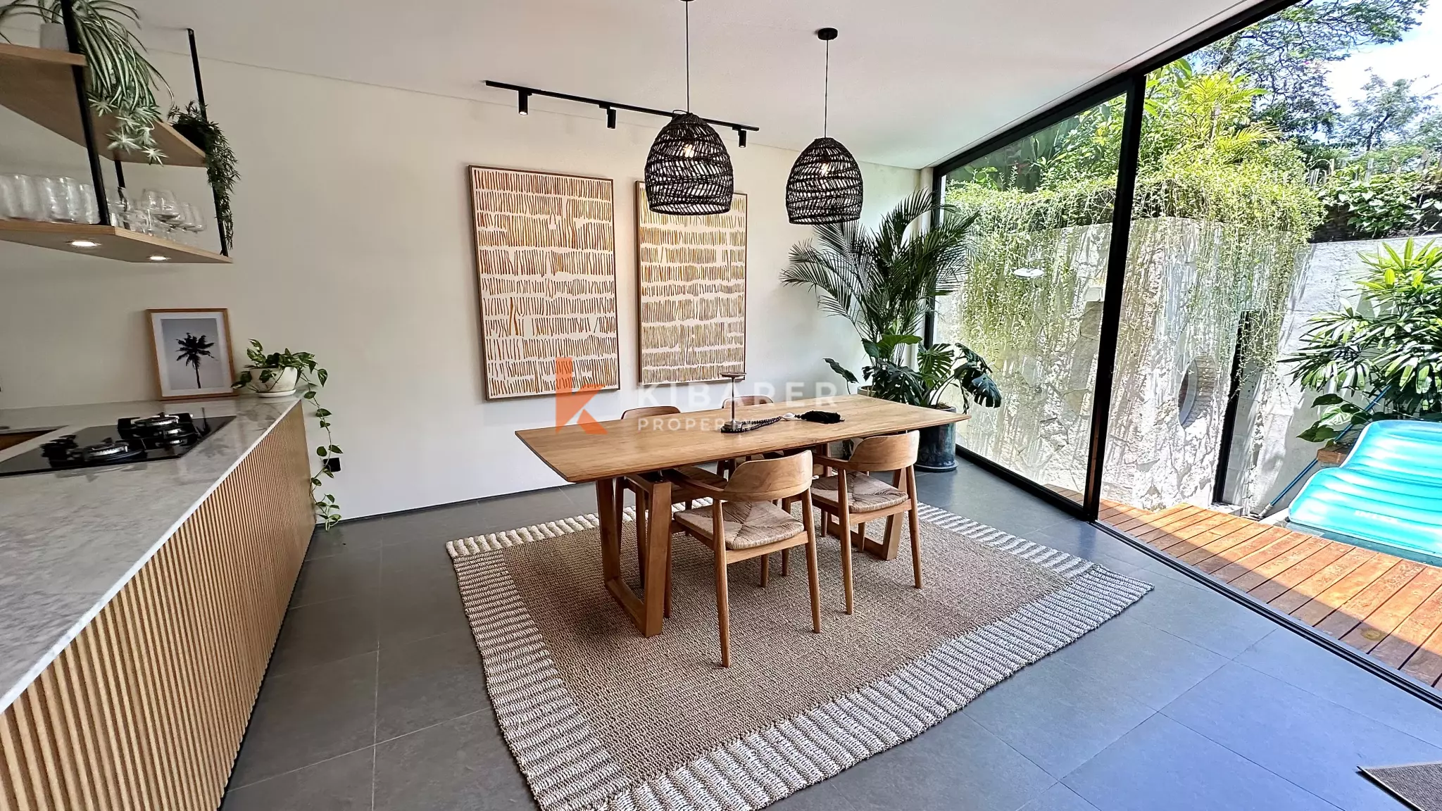 Fully Furnished Two Bedroom  Villa with Pool and Sauna in Babakan Canggu