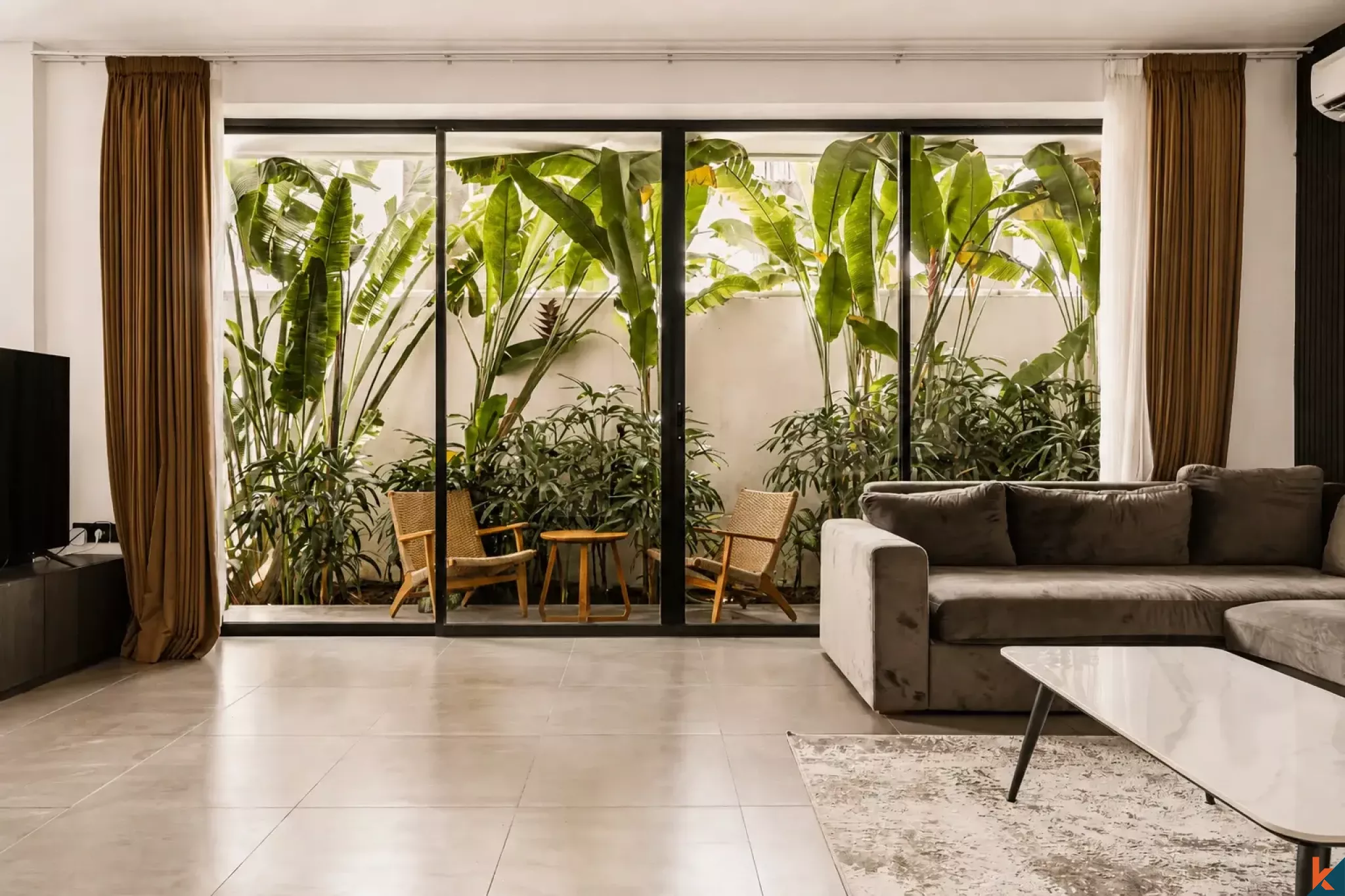 Magnifique villa de trois chambres à louer à Umalas
