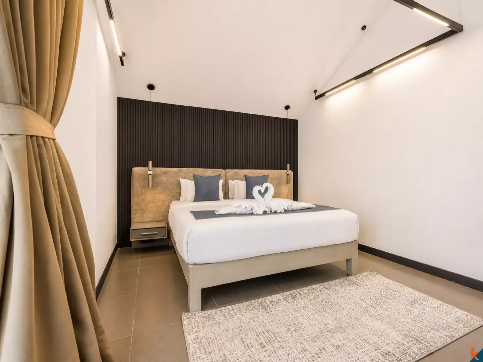 Magnifique villa de trois chambres à louer à Umalas