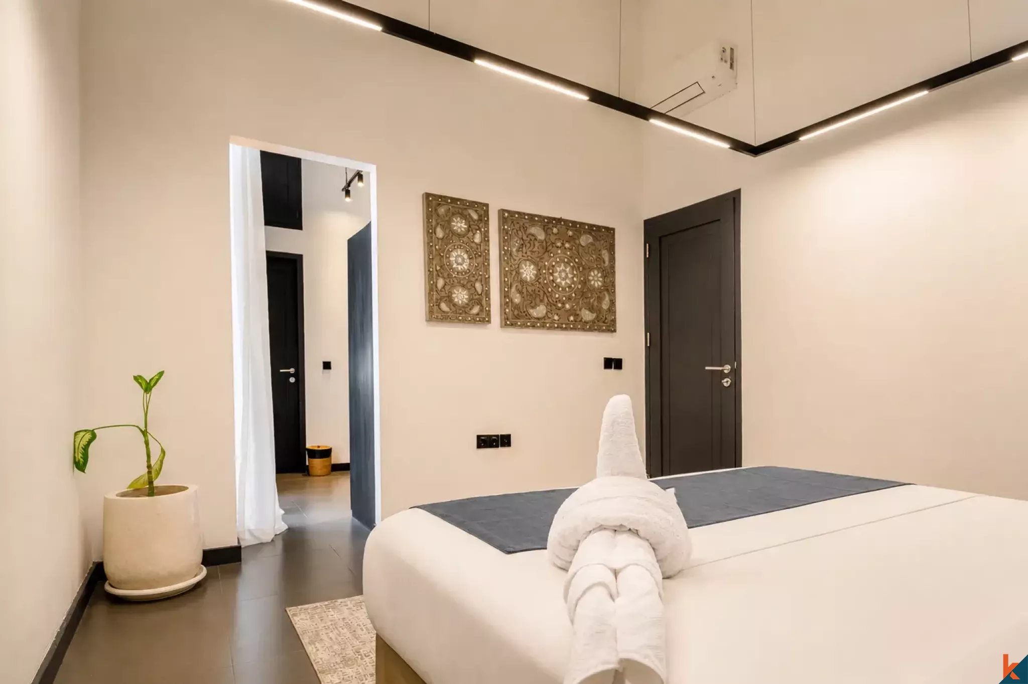 Magnifique villa de trois chambres à louer à Umalas