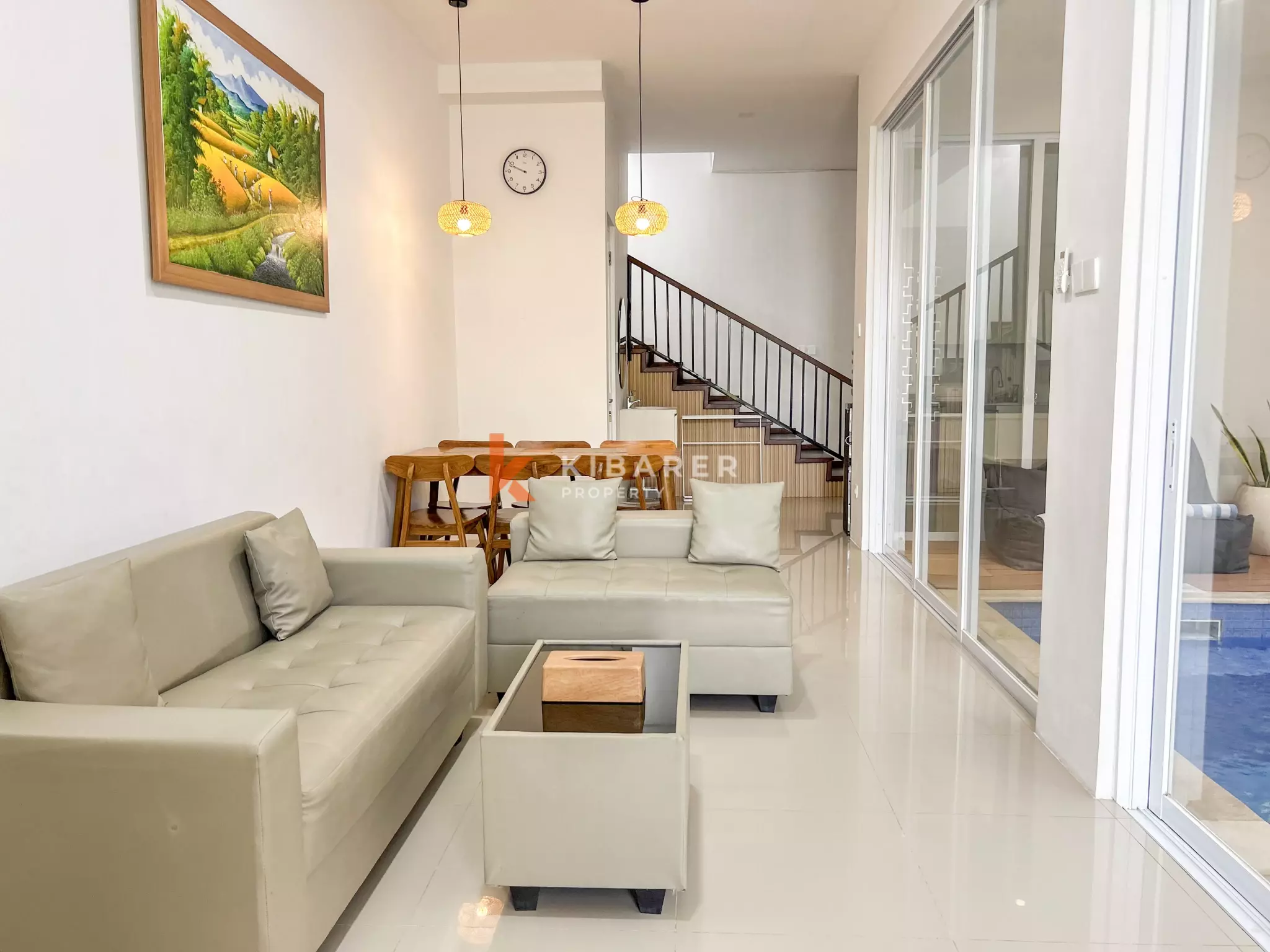 Modern Three-Bedroom Residential Villa with Private Pool in Canggu