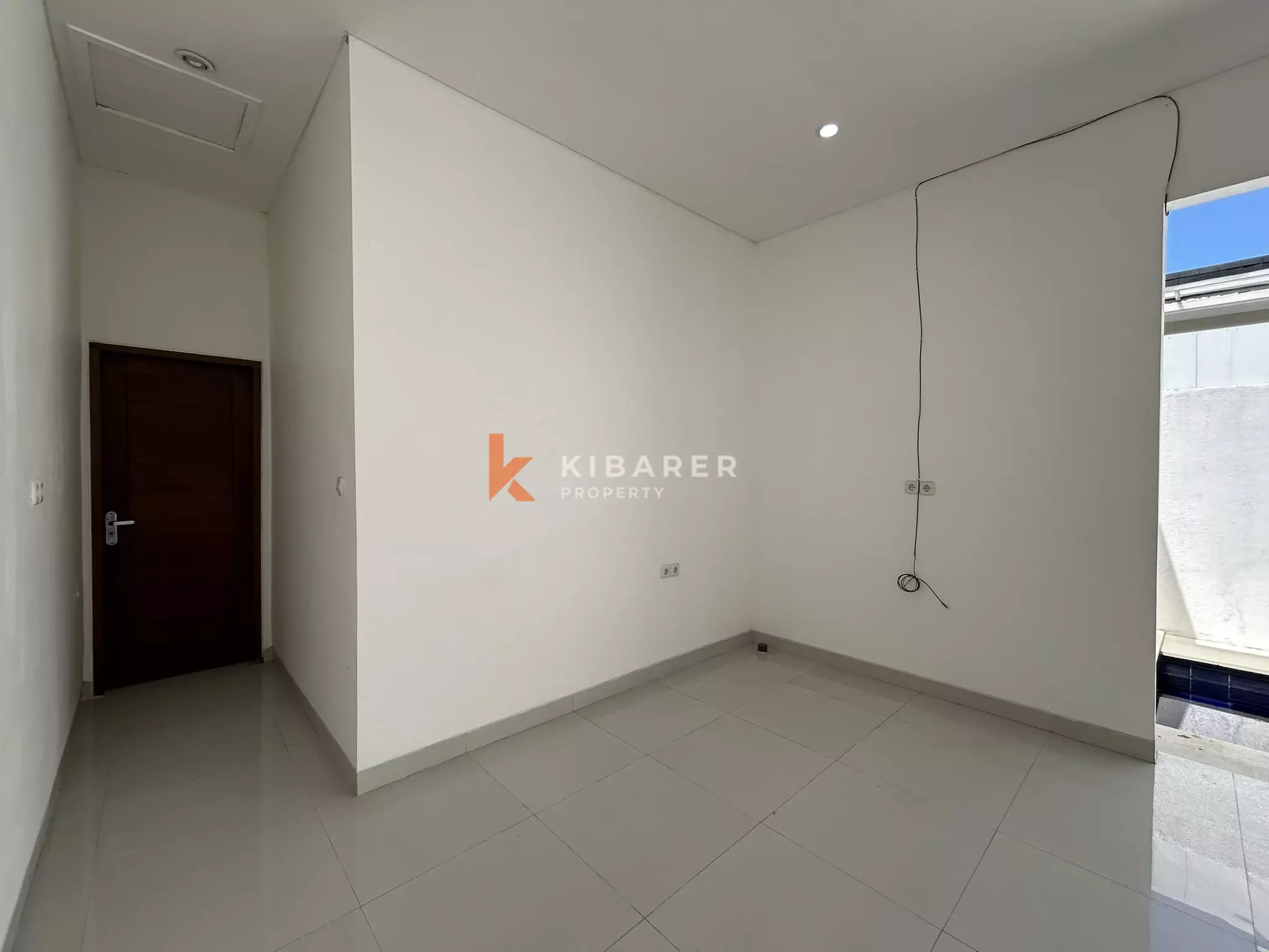Modern Two-Bedroom Unfurnished Villa with Private Pool for Rent in Kerobokan