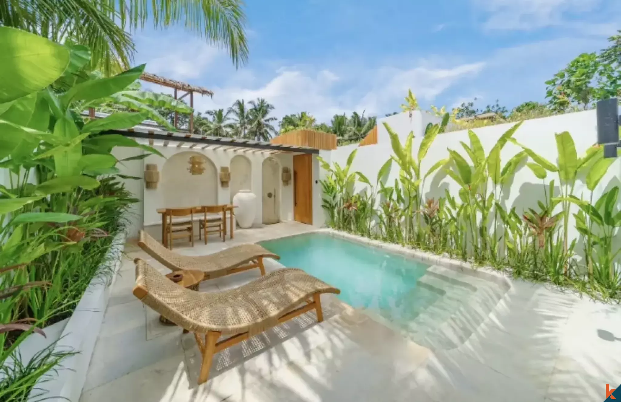 Stylish One Bedroom Leasehold Tropical Villa in Ubud