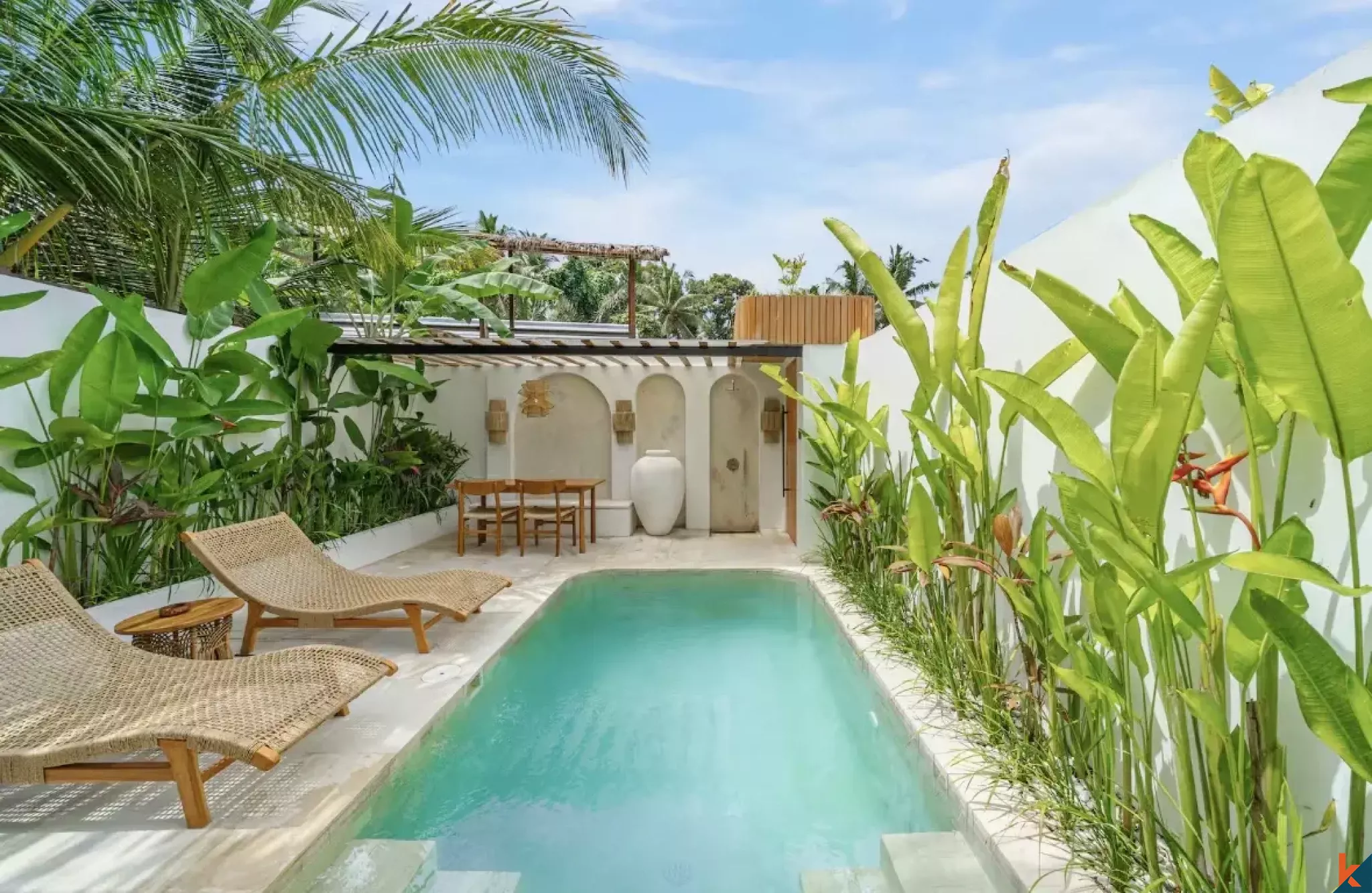 Stylish One Bedroom Leasehold Tropical Villa in Ubud