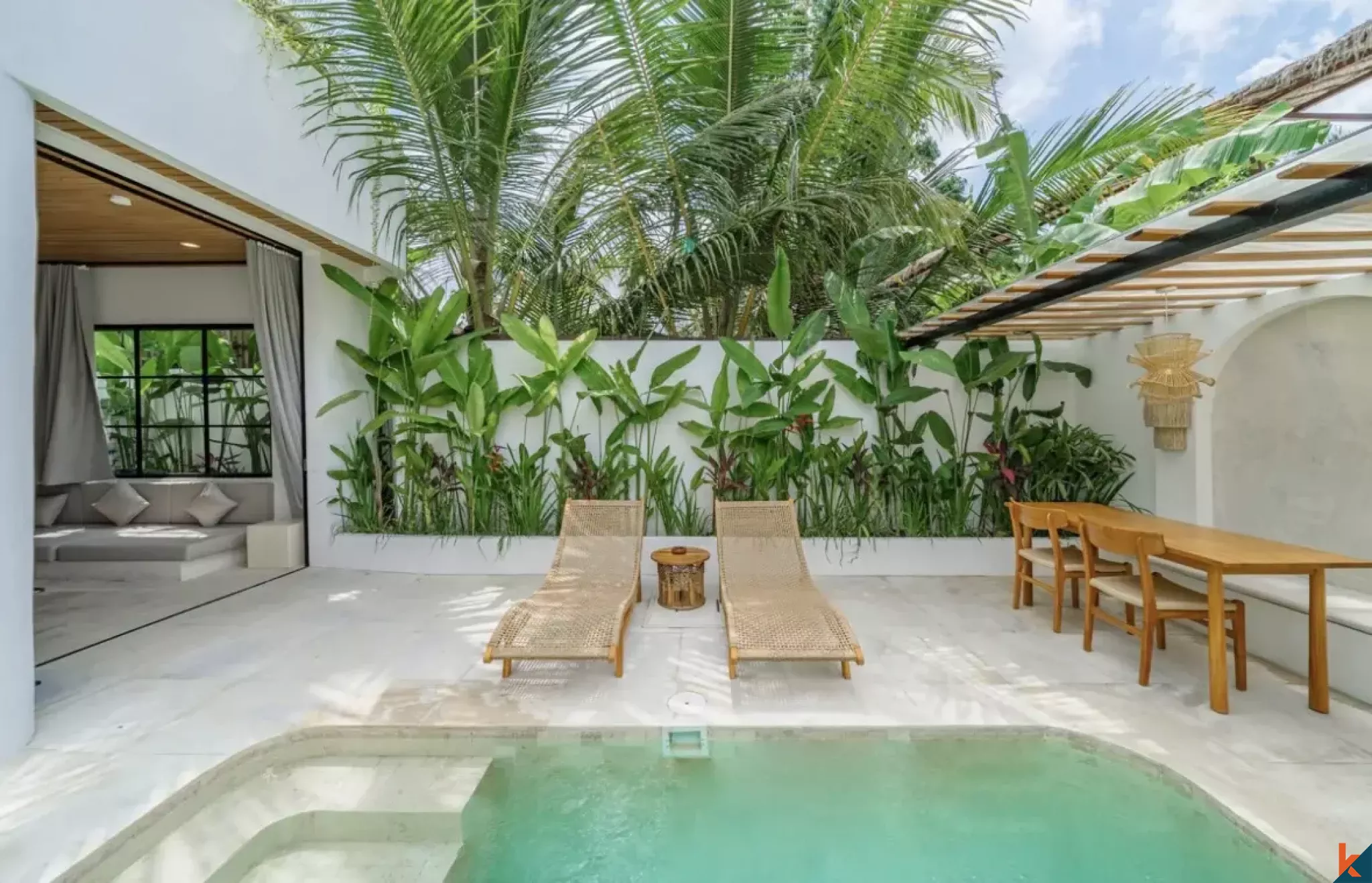 Stylish One Bedroom Leasehold Tropical Villa in Ubud