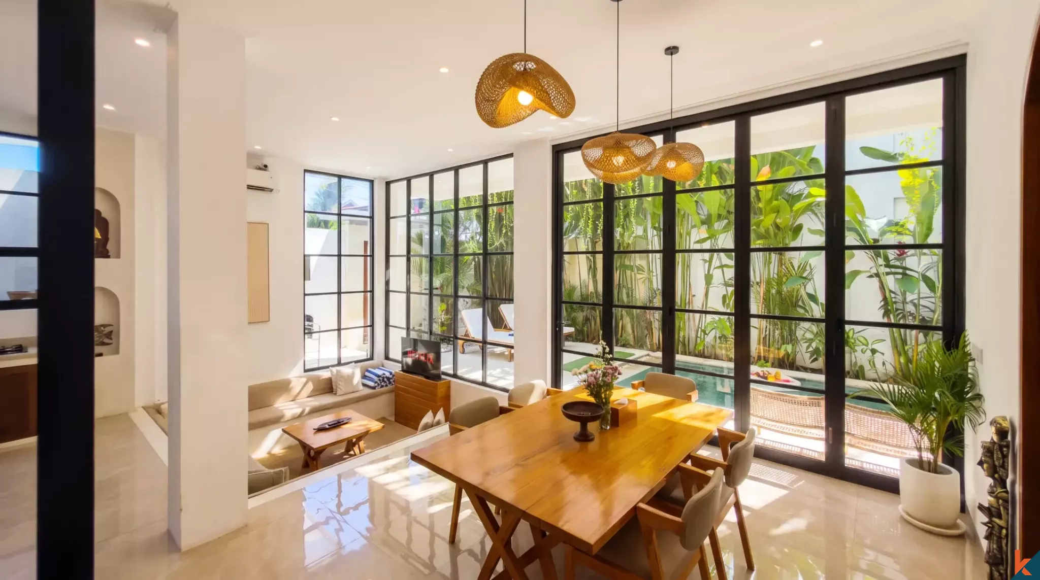 Investment three bedroom leasehold villa in prime location in Berawa