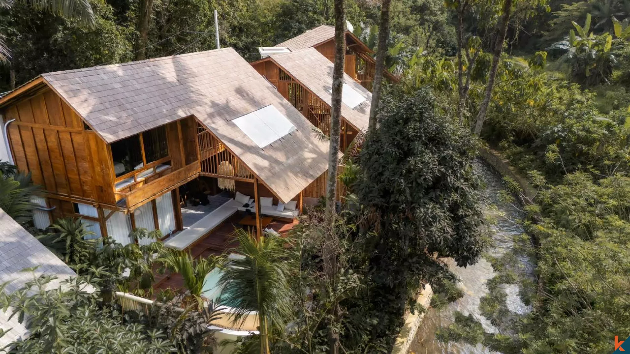 Vila Sewa Dua Kamar Tidur Ramah Lingkungan Baru di Ubud – Sayan