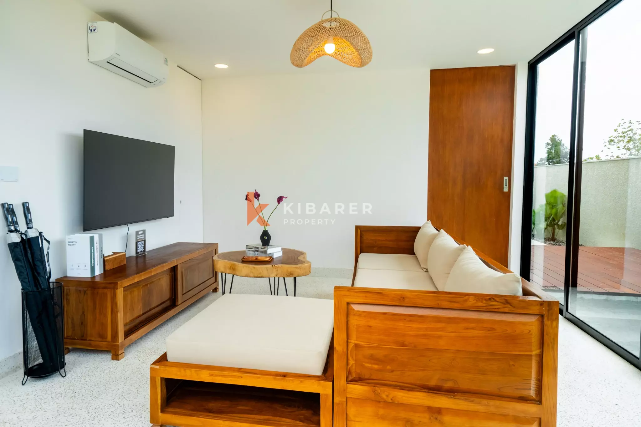 Villa Kolam Renang Satu Kamar Tidur yang Mewah di Nusa Dua