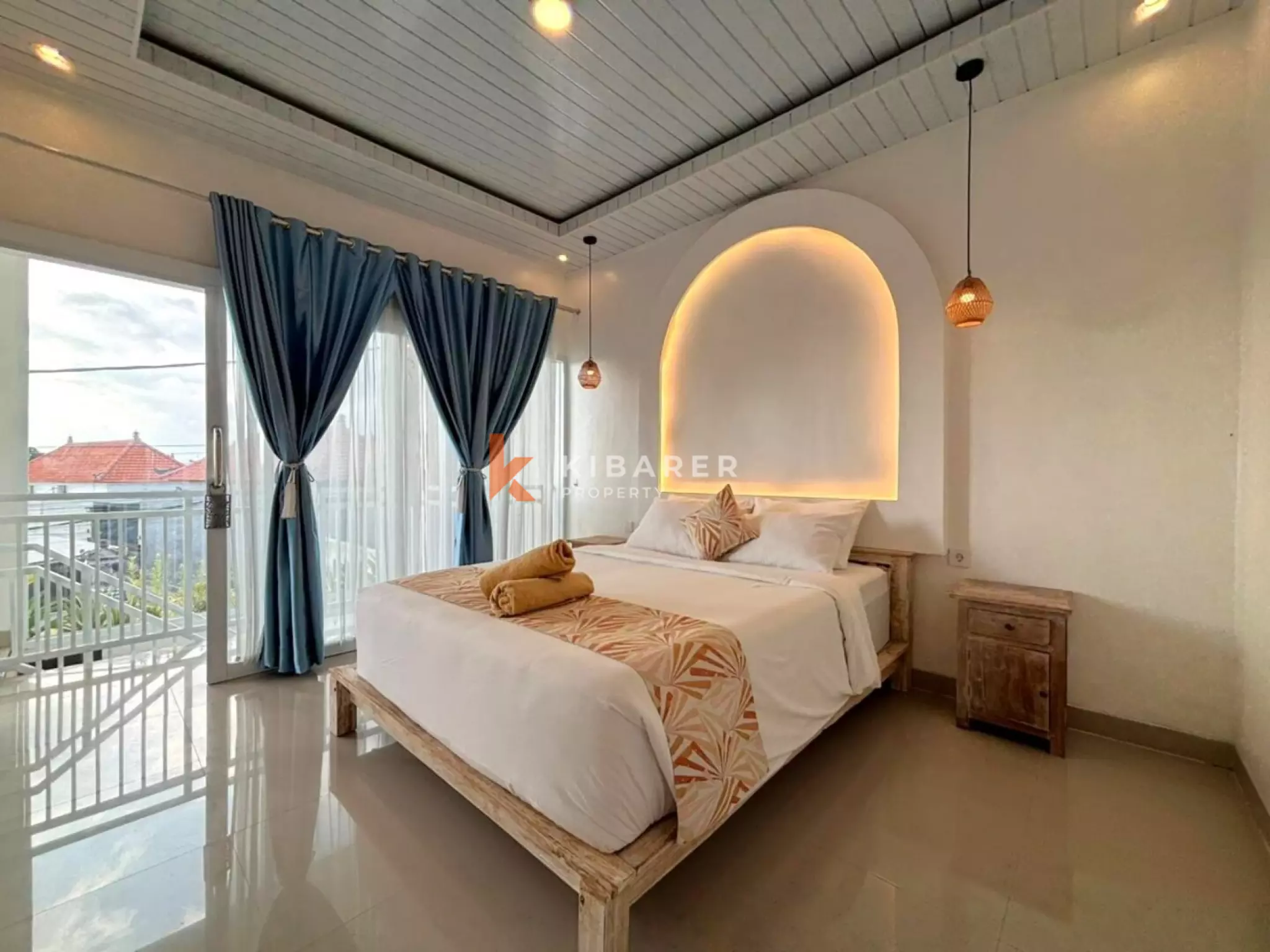 Hunian Bergaya – Vila Dua Kamar Tidur Dekat Berawa