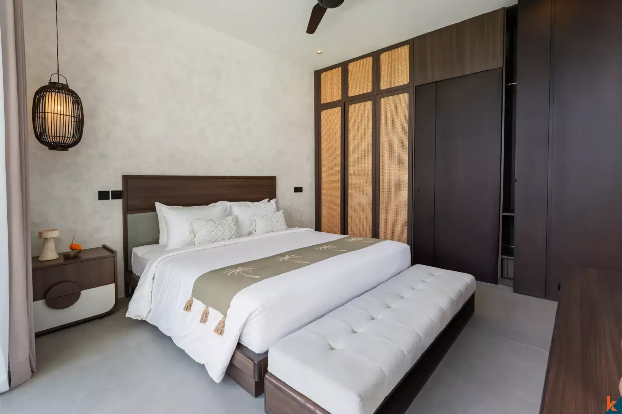 Brand new modern townhouse style two bedroom property leasehold in Pantai Lima - Pererenan