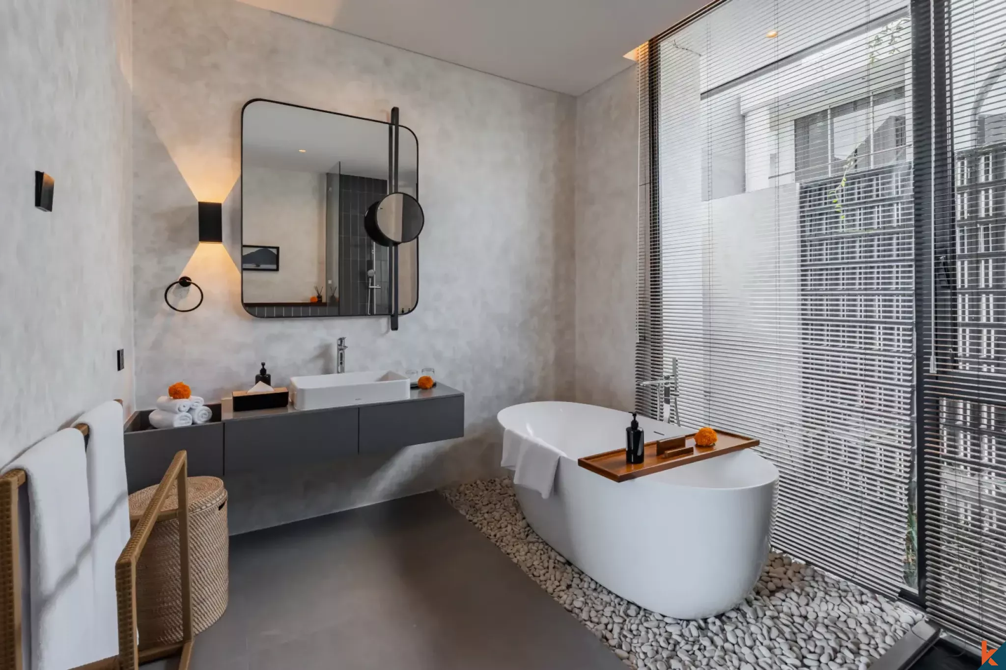 Brand new modern townhouse style two bedroom property leasehold in Pantai Lima - Pererenan