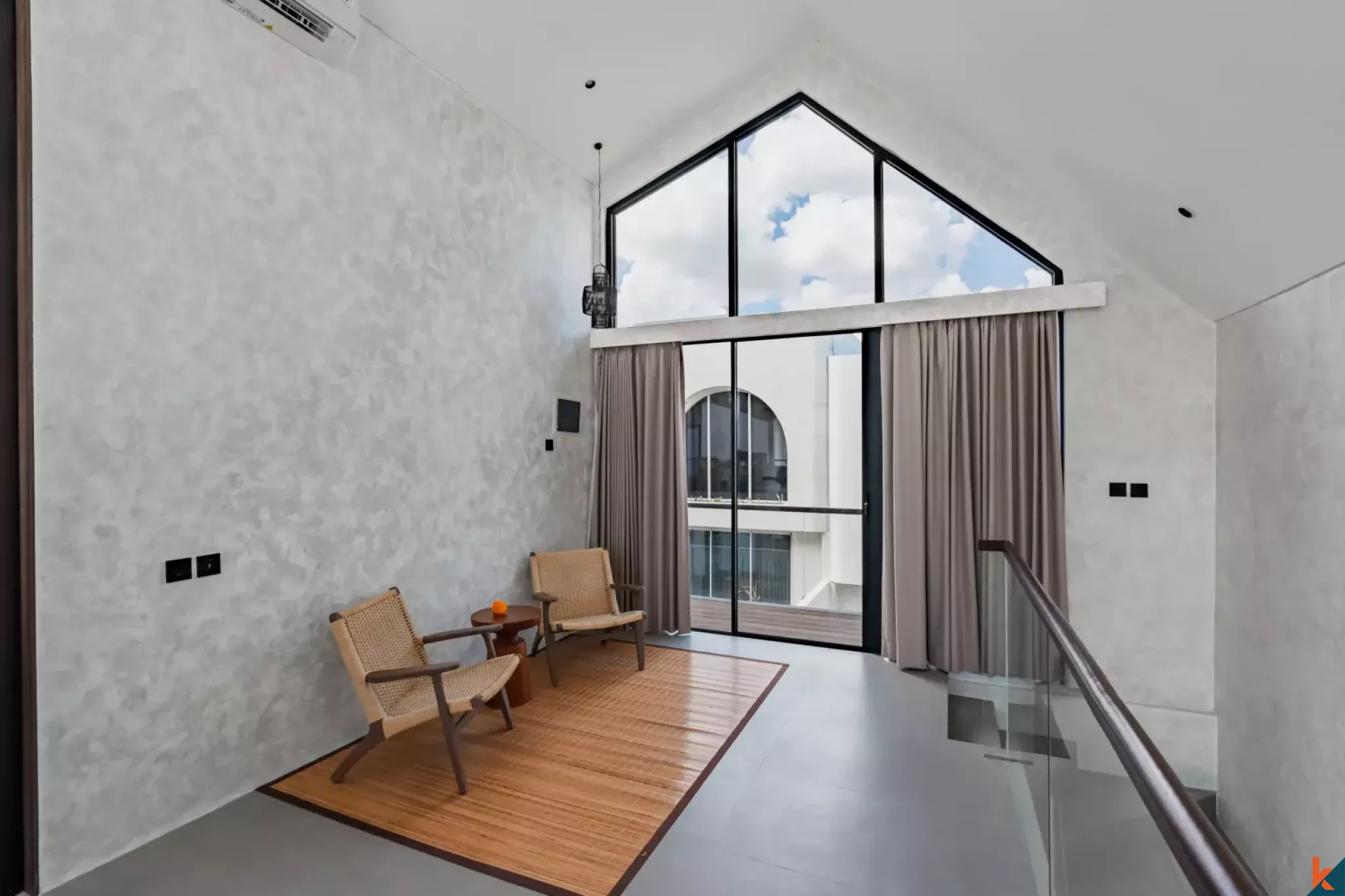 Brand new modern townhouse style two bedroom property leasehold in Pantai Lima - Pererenan