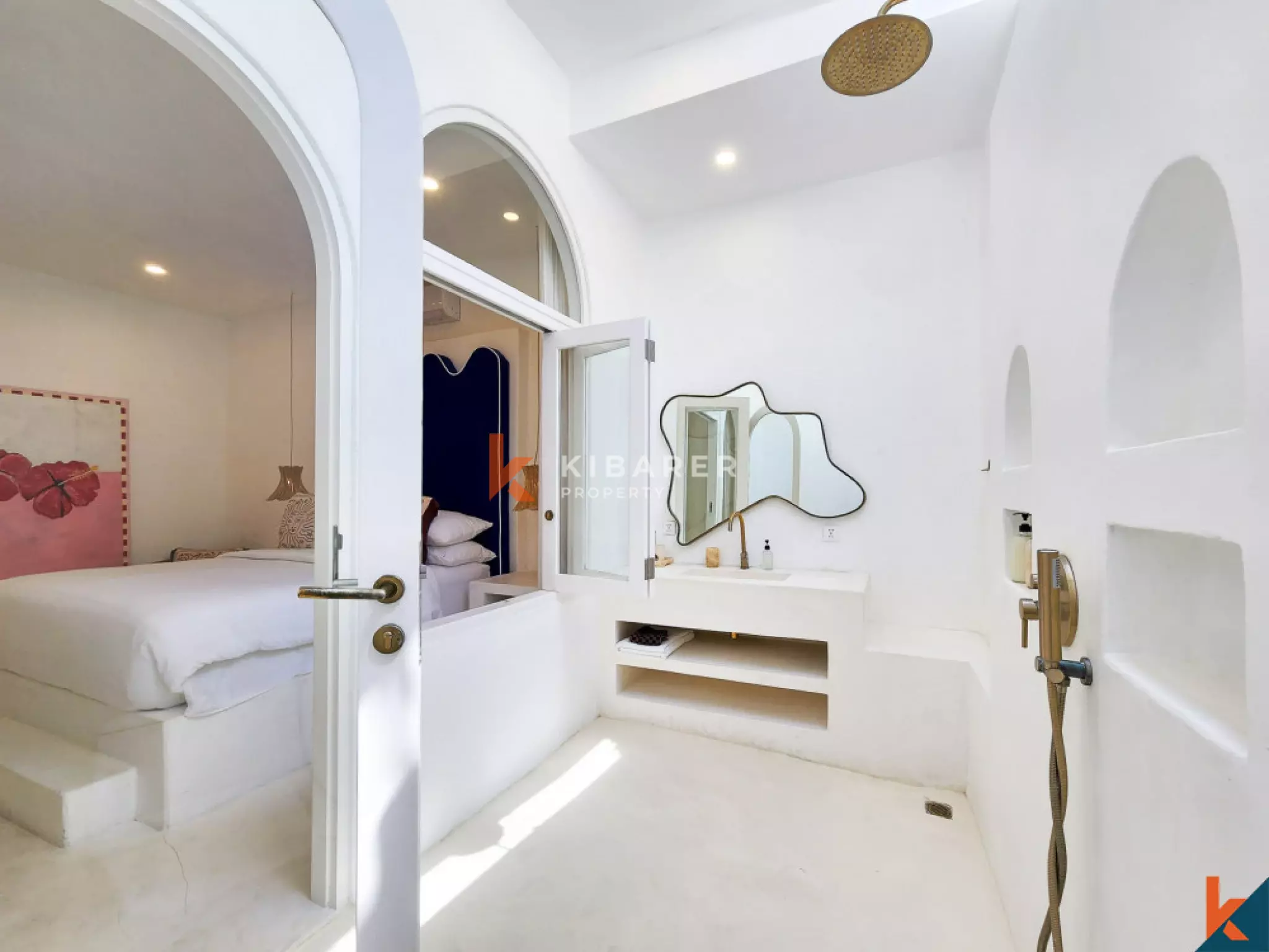 Luxurious Mediterannean Three-bed Villas with Private Pool and Stunning Rice Field Views