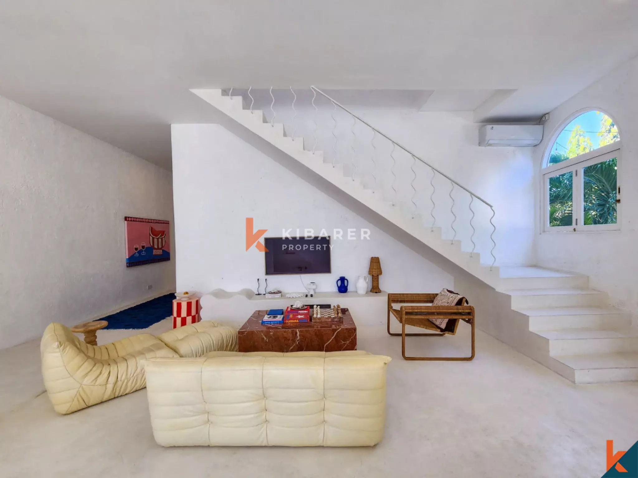 Luxurious Mediterannean Three-bed Villas with Private Pool and Stunning Rice Field Views