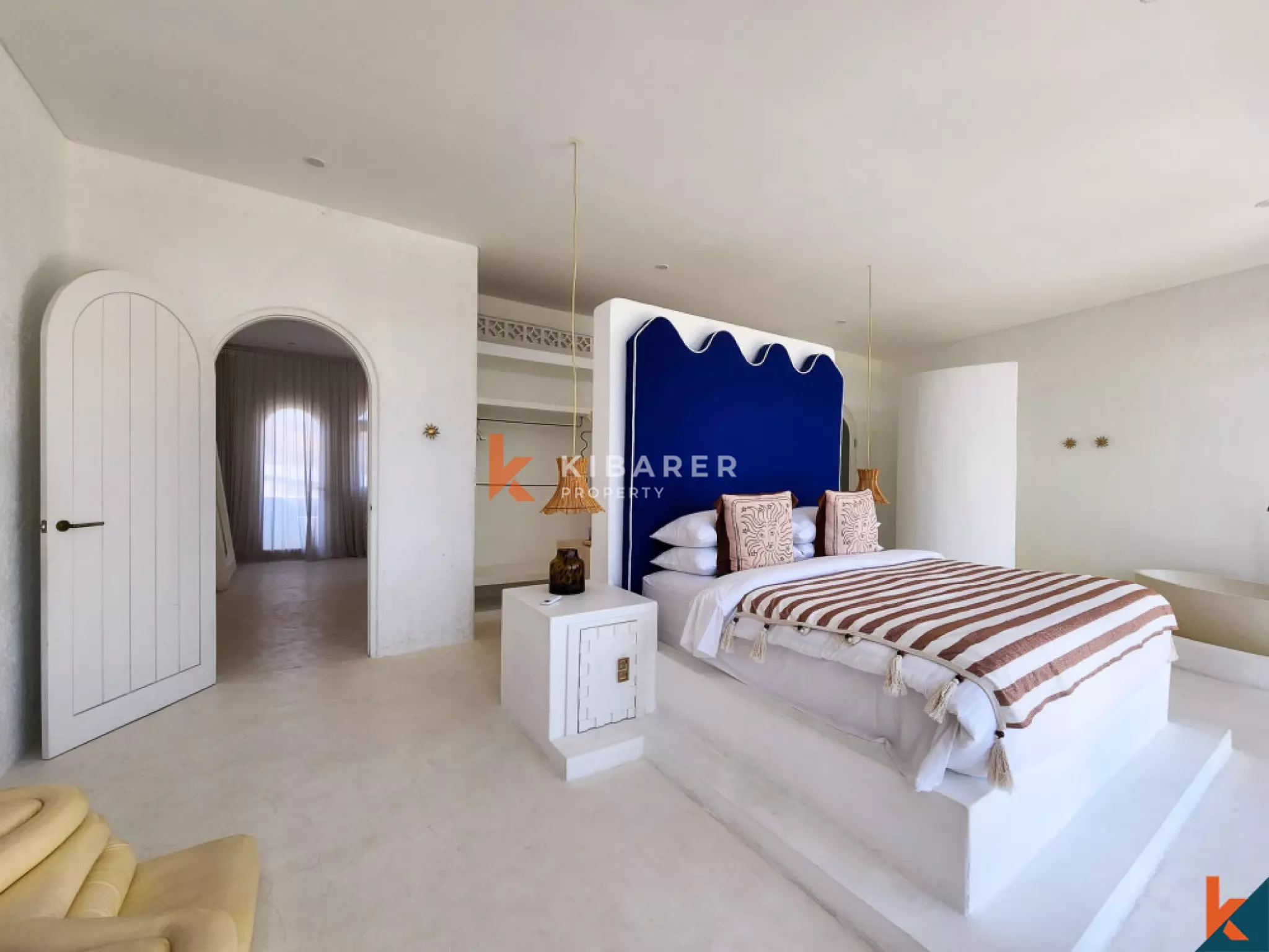 Luxurious Mediterannean Three-bed Villas with Private Pool and Stunning Rice Field Views