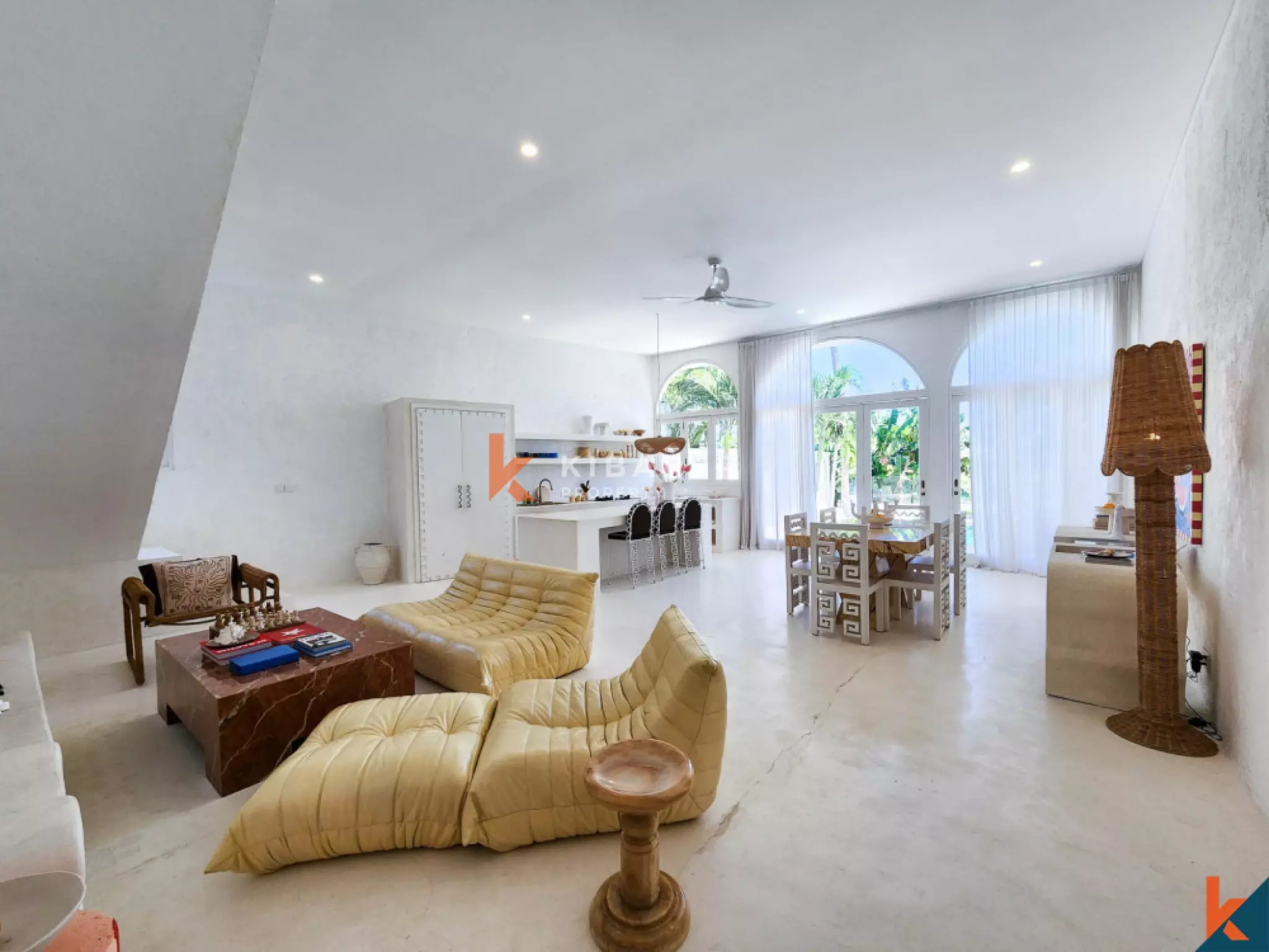 Luxurious Mediterannean Three-bed Villas with Private Pool and Stunning Rice Field Views