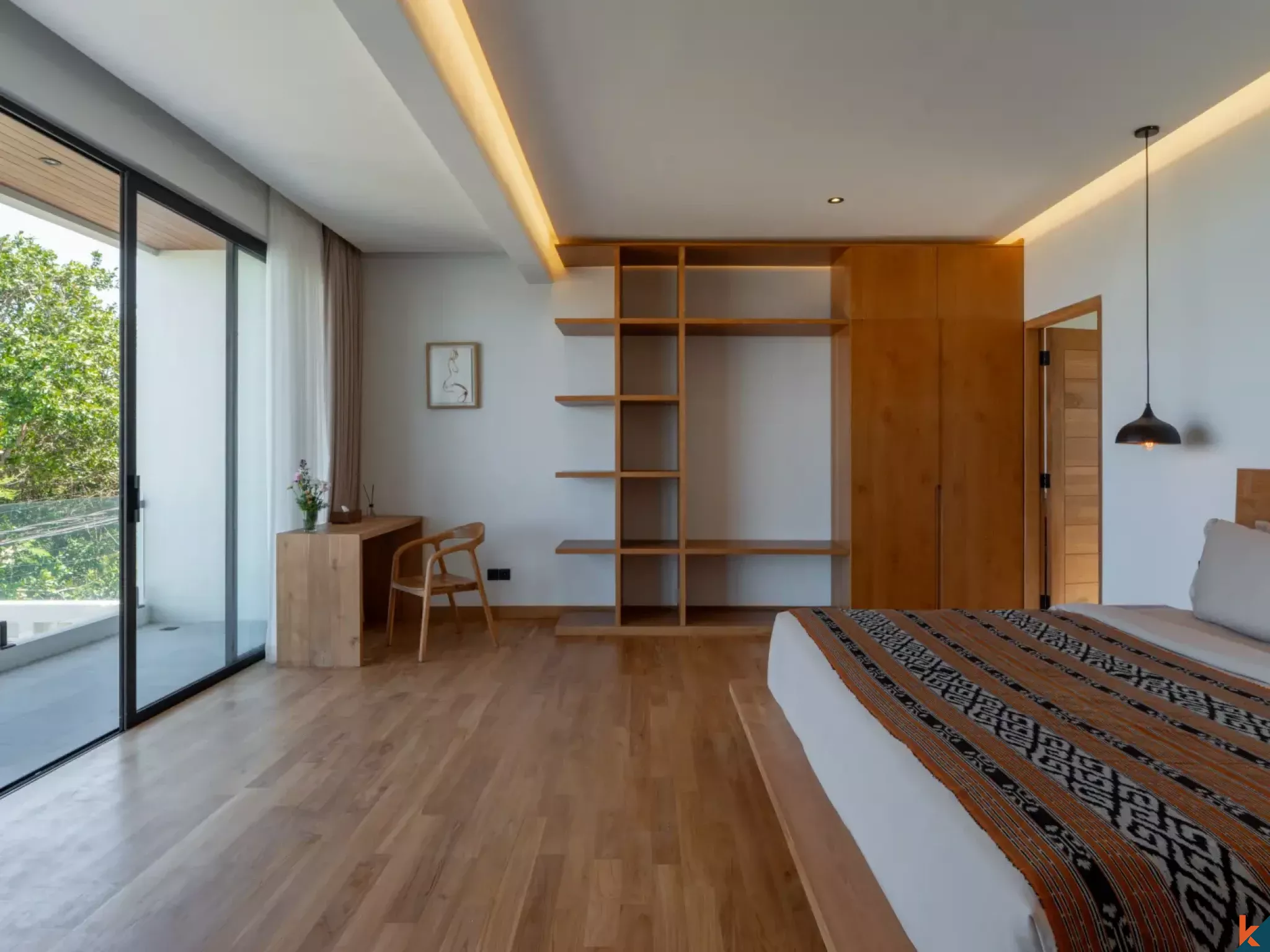 Villa dengan Pemandangan Laut dan Tiga Kamar Tidur untuk Disewa di Uluwatu