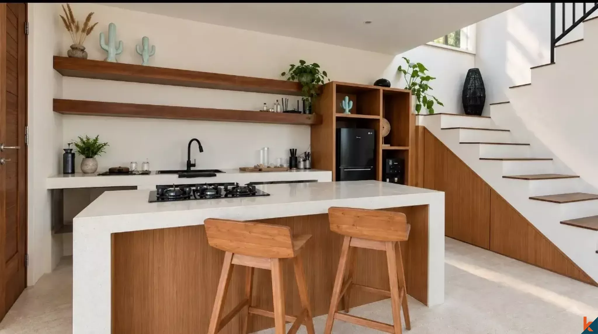 Vila Mediteranian Dua Kamar Tidur terletak di Balangan