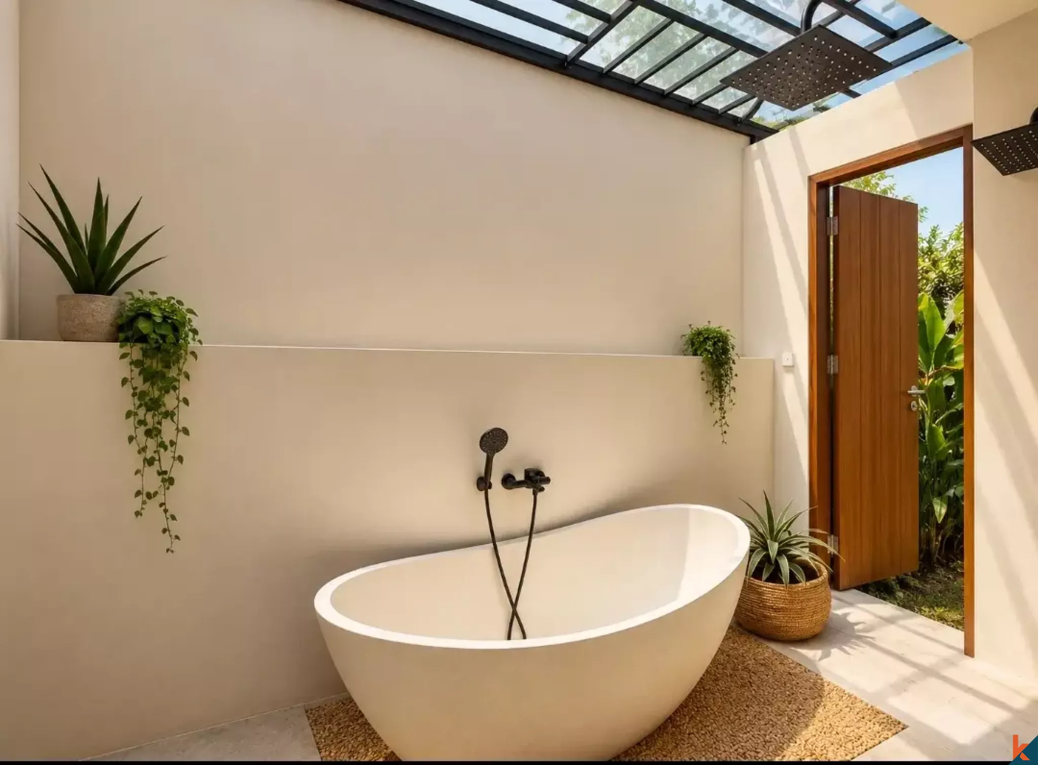 Vila Mediteranian Dua Kamar Tidur terletak di Balangan