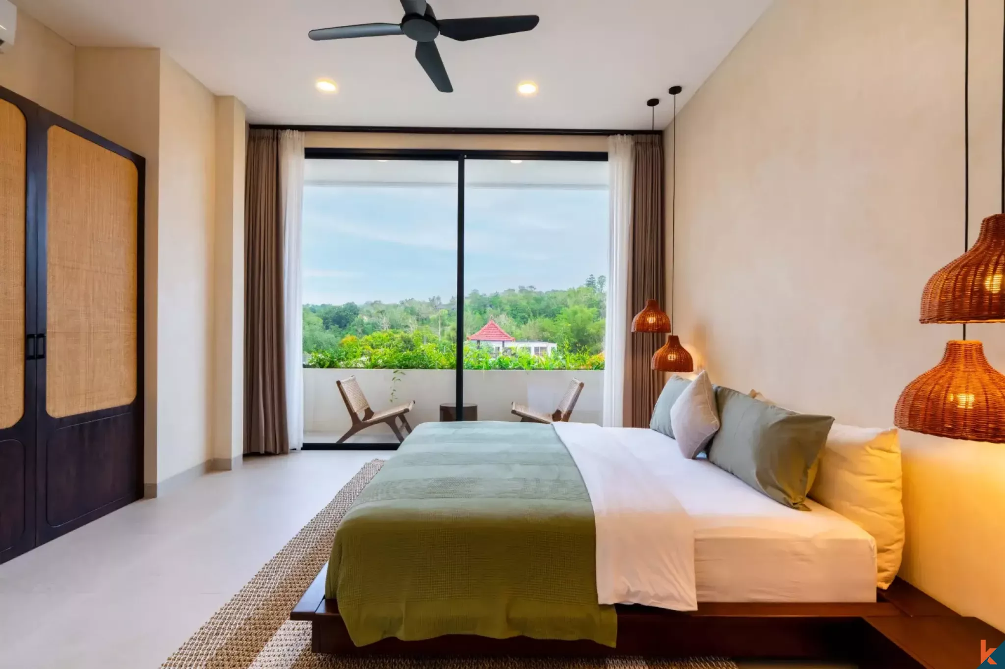 Modern Two Bedroom Leasehold Property with Stunning Views in Uluwatu
