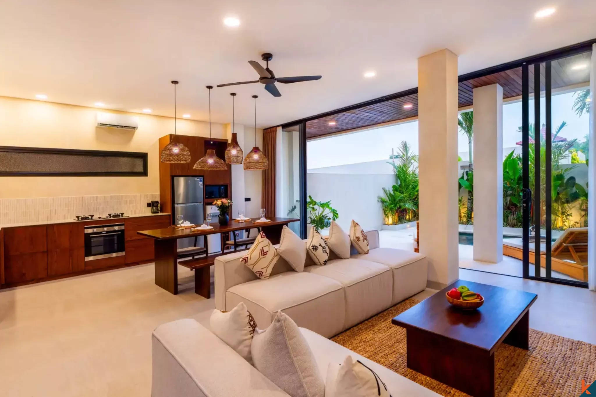 Modern Two Bedroom Leasehold Property with Stunning Views in Uluwatu