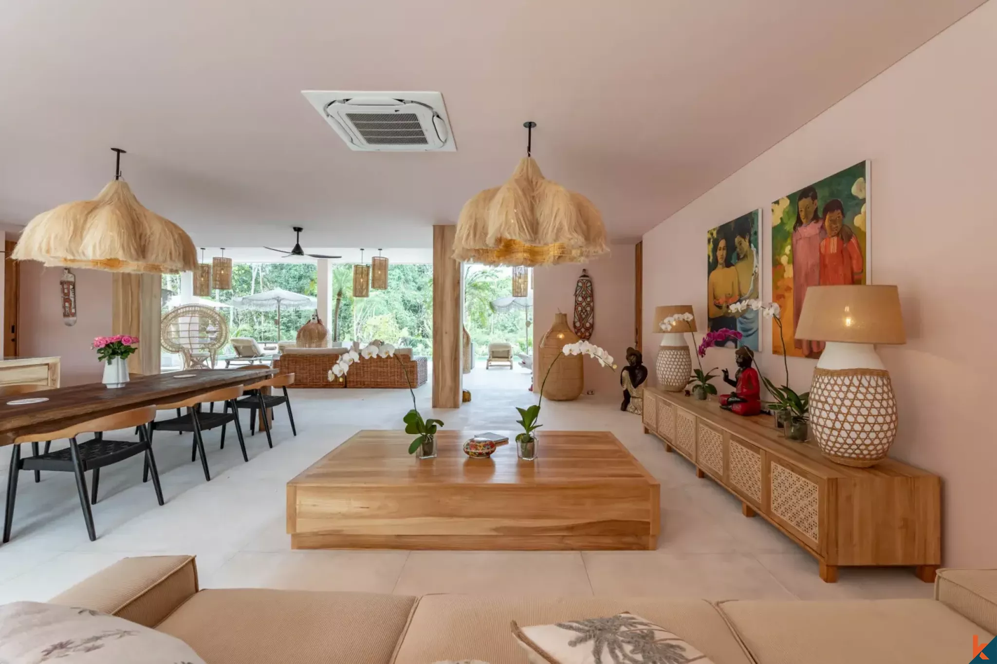 Brand New High Quality Four Bedroom Freehold Estate with Lush Views for Sale in Kerambitan
