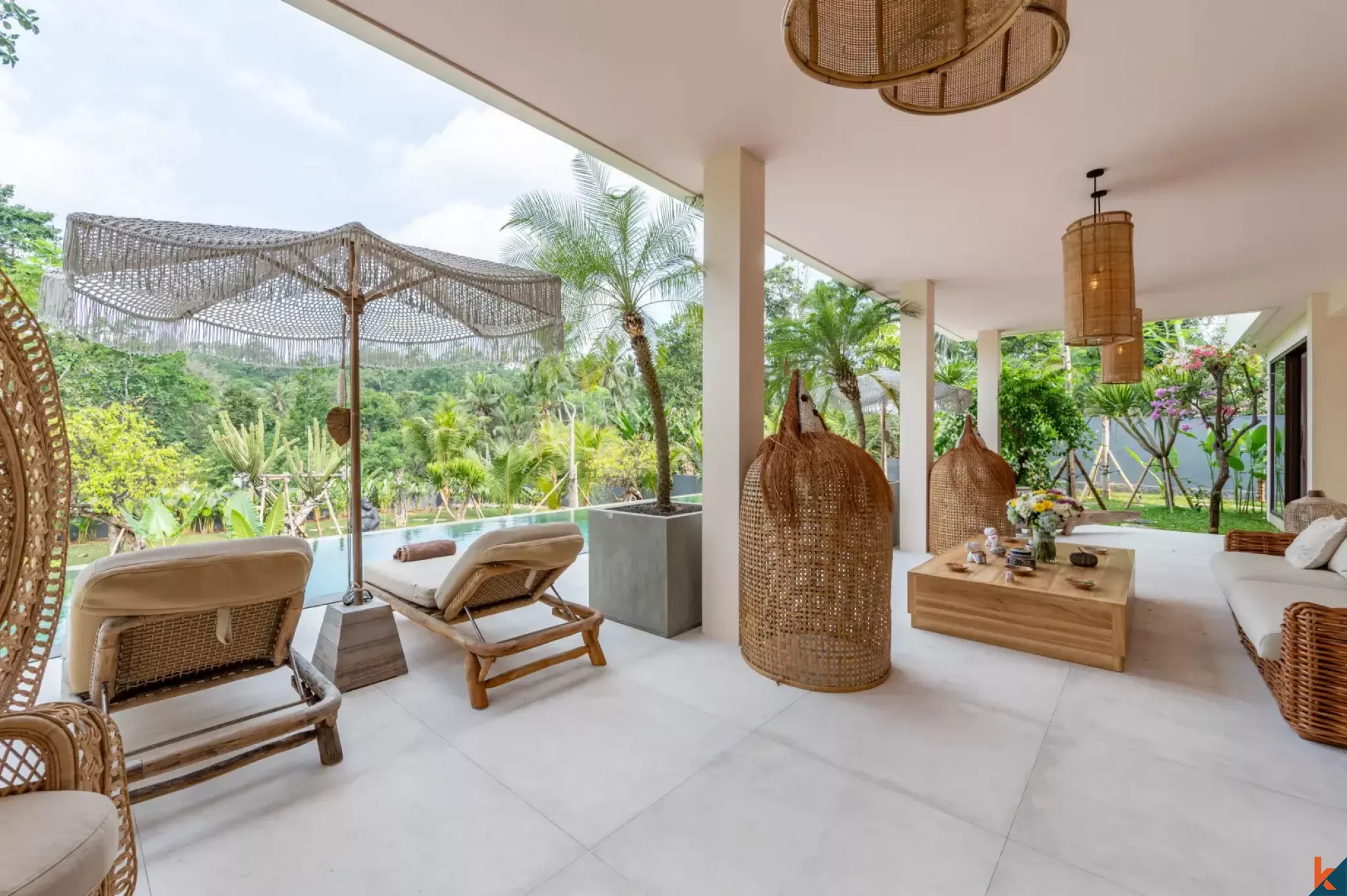 Brand New High Quality Four Bedroom Freehold Estate with Lush Views for Sale in Kerambitan