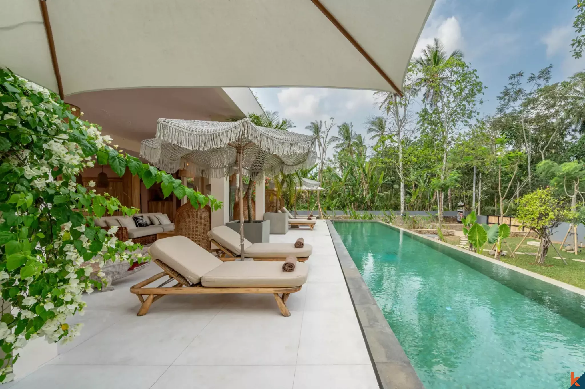 Brand New High Quality Four Bedroom Freehold Estate with Lush Views for Sale in Kerambitan