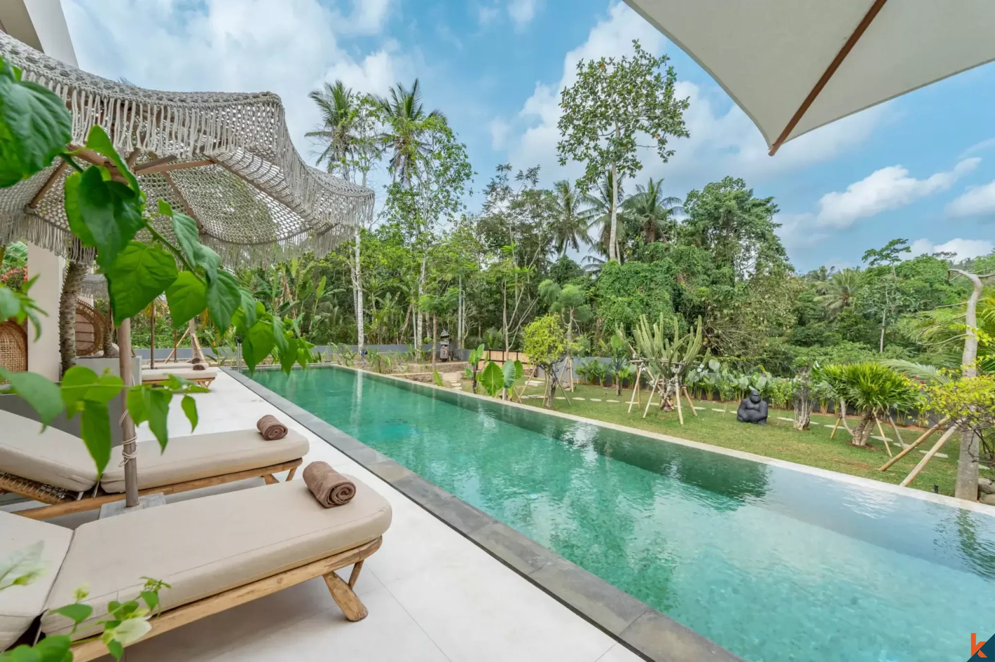Brand New High Quality Four Bedroom Freehold Estate with Lush Views for Sale in Kerambitan