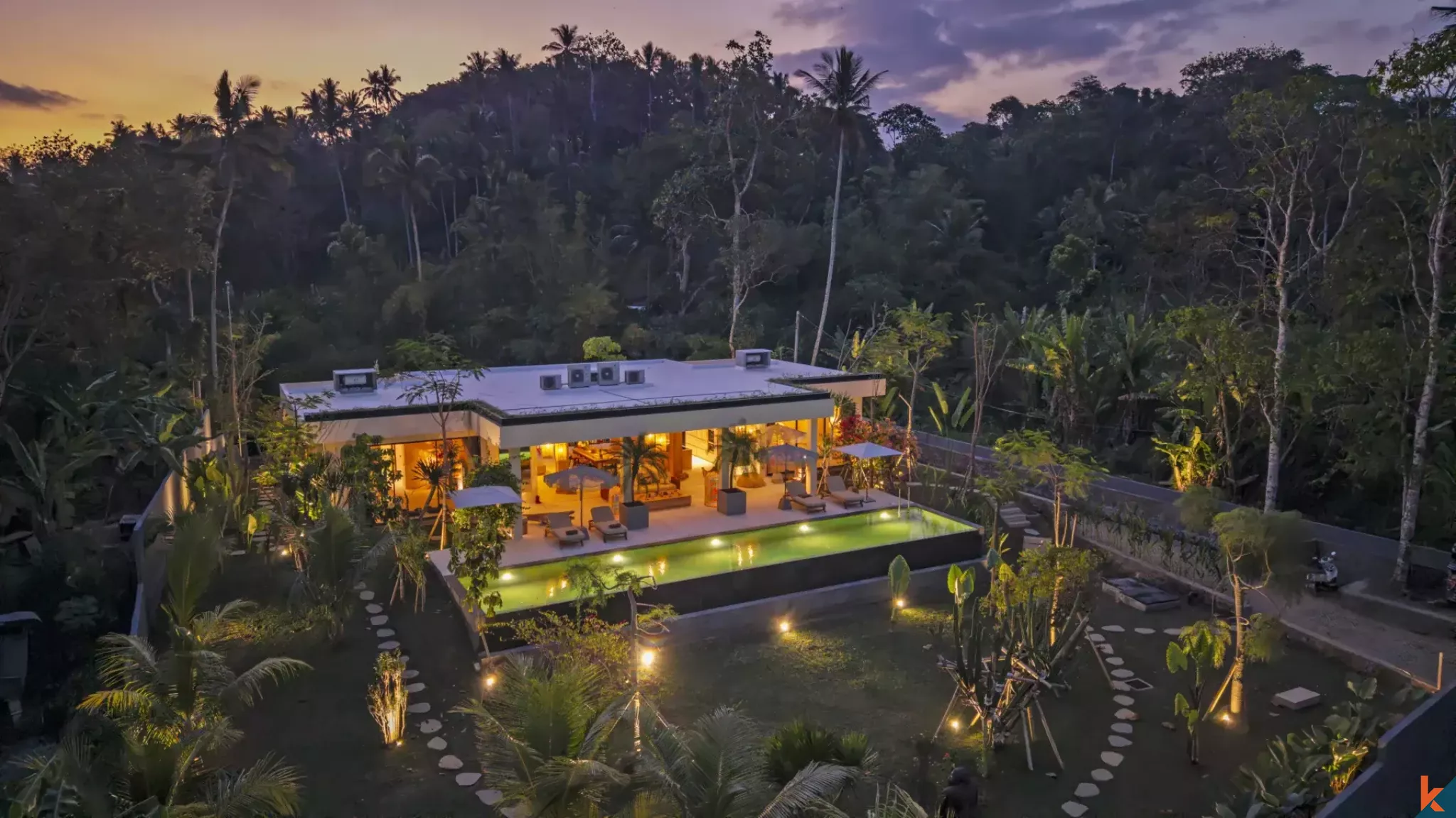 Brand New High Quality Four Bedroom Freehold Estate with Lush Views for Sale in Kerambitan