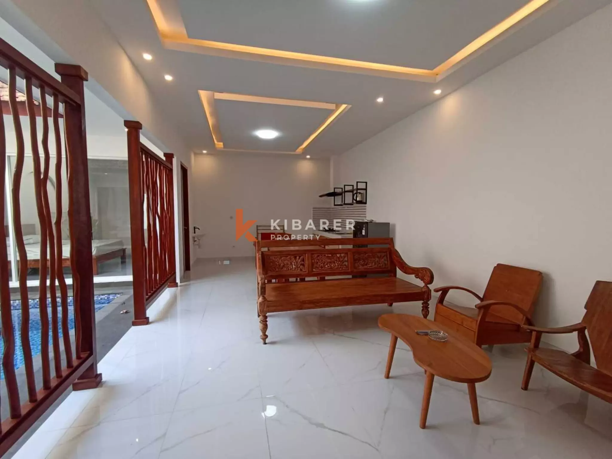 Sleek Living – Two Bedroom Private Pool Villa in Pererenan