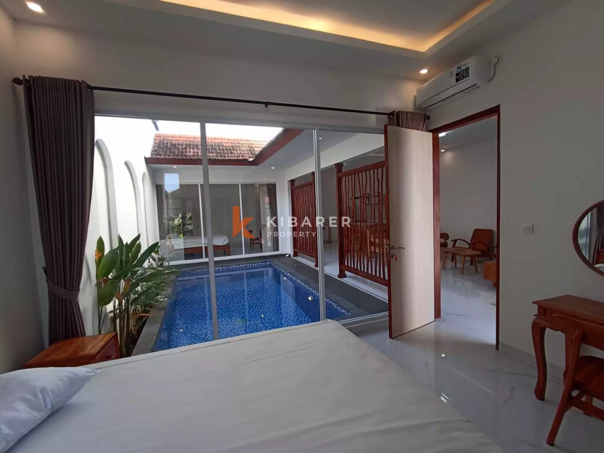 Sleek Living – Two Bedroom Private Pool Villa in Pererenan