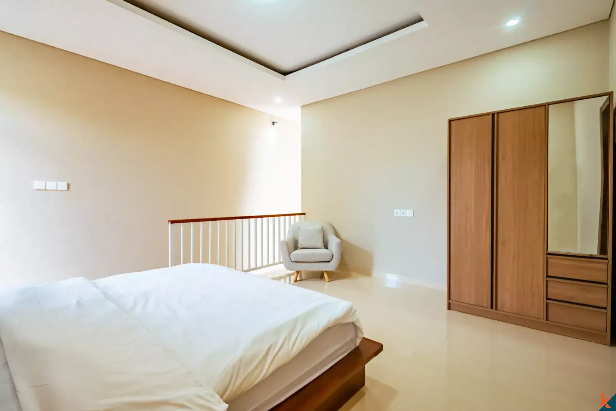 Villa satu kamar tidur baru dan langka dengan hak sewa jangka panjang di kawasan Bukit Pecatu yang modis