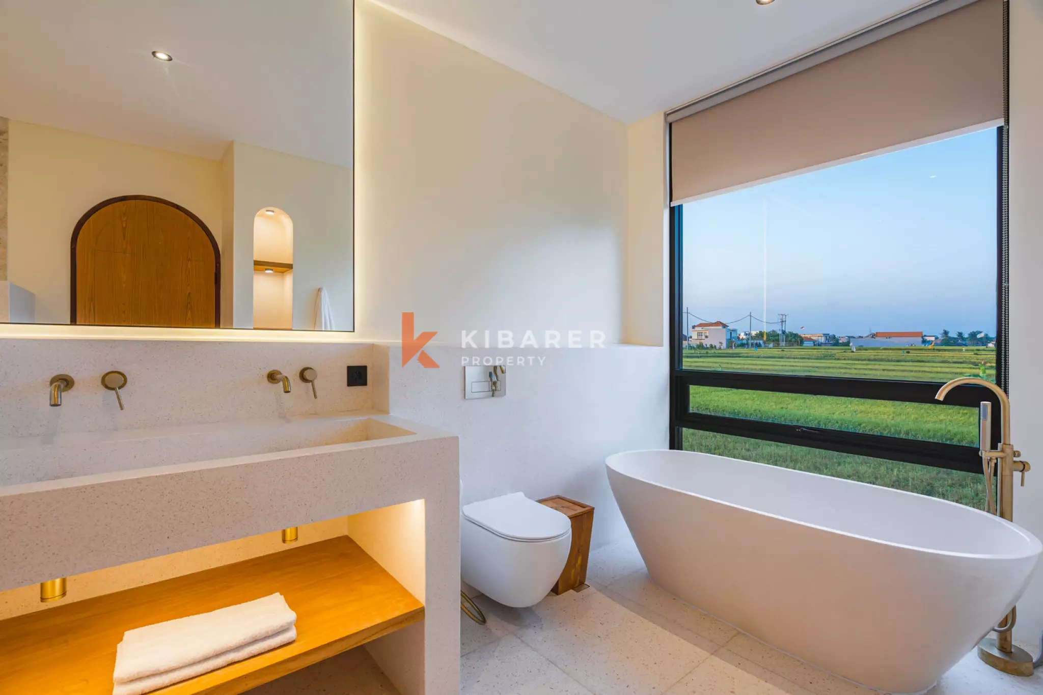 Mediterranean-Inspired Two Bedroom Rooftop Villa with Sauna & Ice Bath in Munggu
