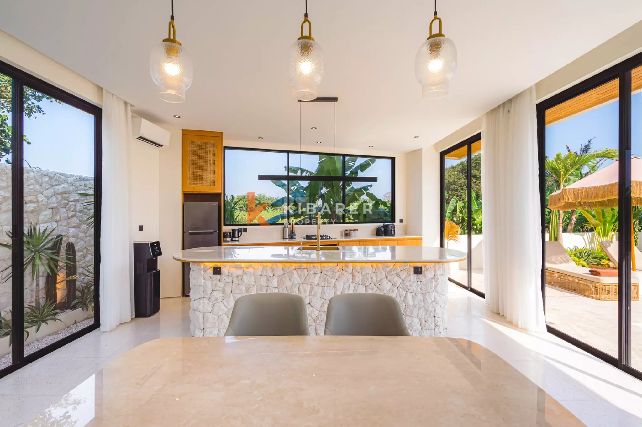 Mediterranean-Inspired Two Bedroom Rooftop Villa with Sauna & Ice Bath in Munggu