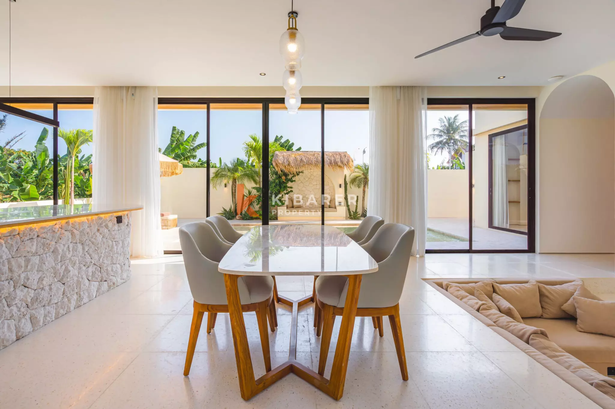 Mediterranean-Inspired Two Bedroom Rooftop Villa with Sauna & Ice Bath in Munggu