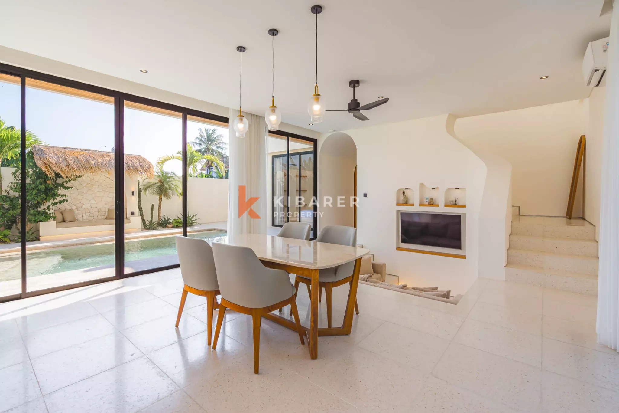 Mediterranean-Inspired Two Bedroom Rooftop Villa with Sauna & Ice Bath in Munggu