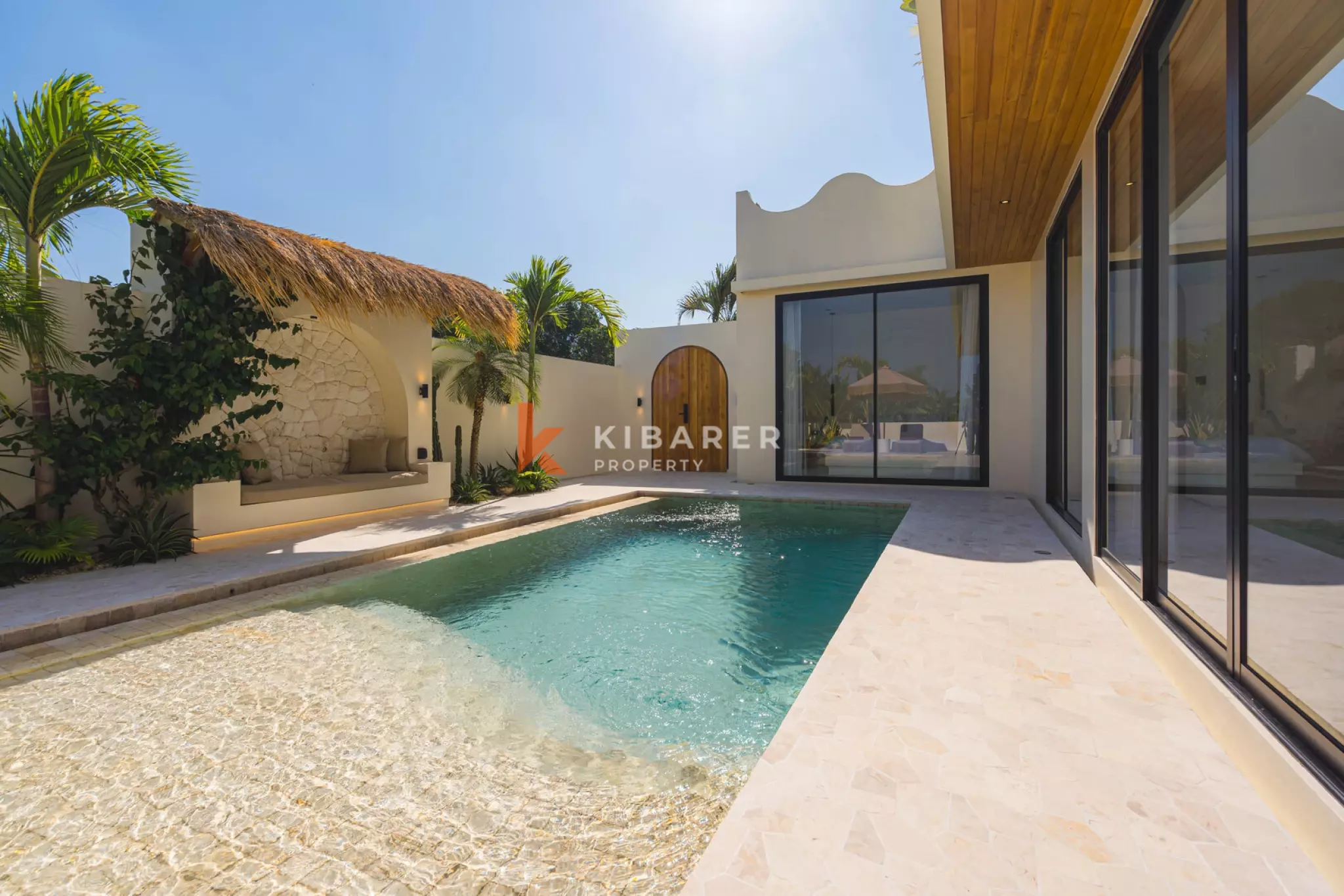 Mediterranean-Inspired Two Bedroom Rooftop Villa with Sauna & Ice Bath in Munggu