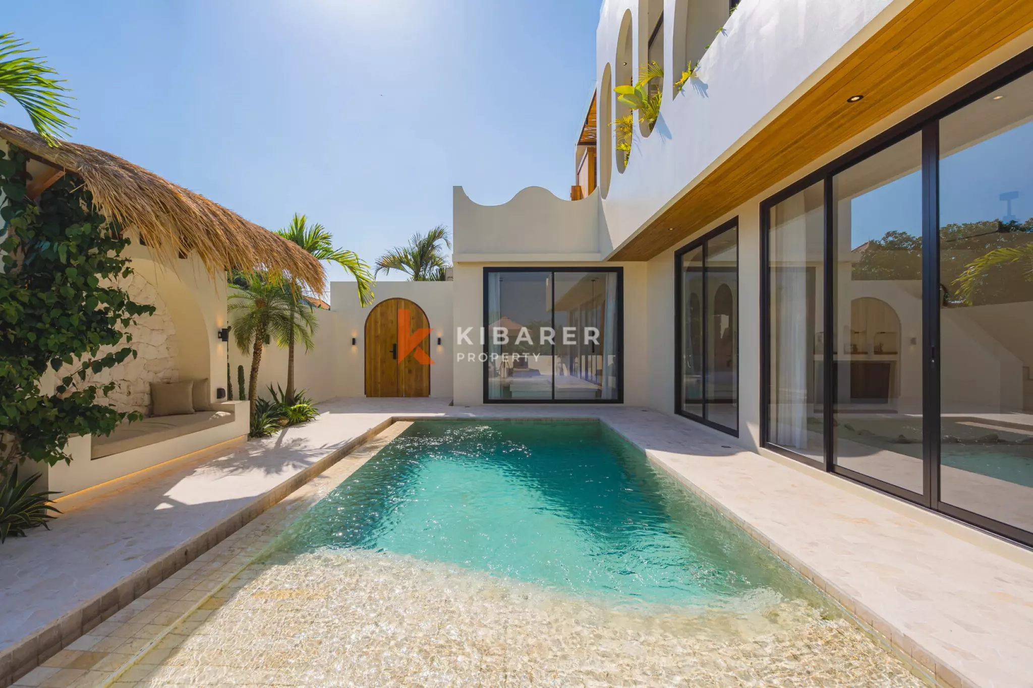 Mediterranean-Inspired Two Bedroom Rooftop Villa with Sauna & Ice Bath in Munggu