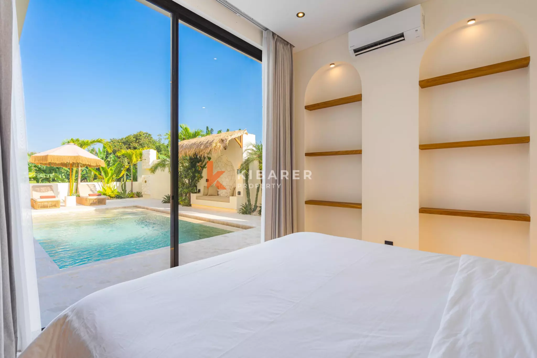 Mediterranean-Inspired Two Bedroom Rooftop Villa with Sauna & Ice Bath in Munggu