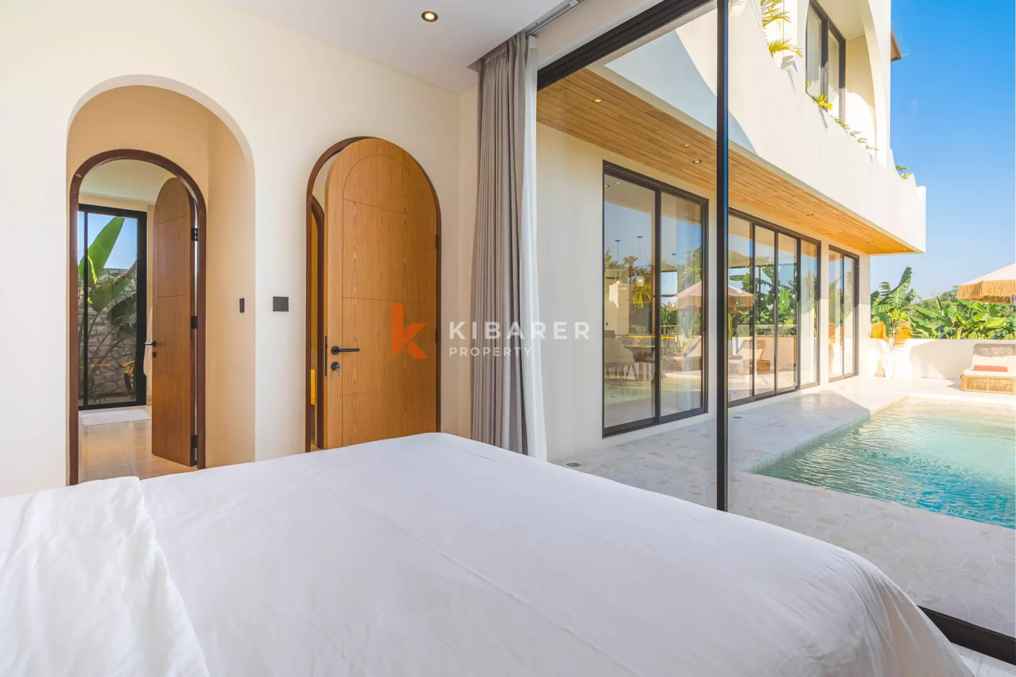 Mediterranean-Inspired Two Bedroom Rooftop Villa with Sauna & Ice Bath in Munggu