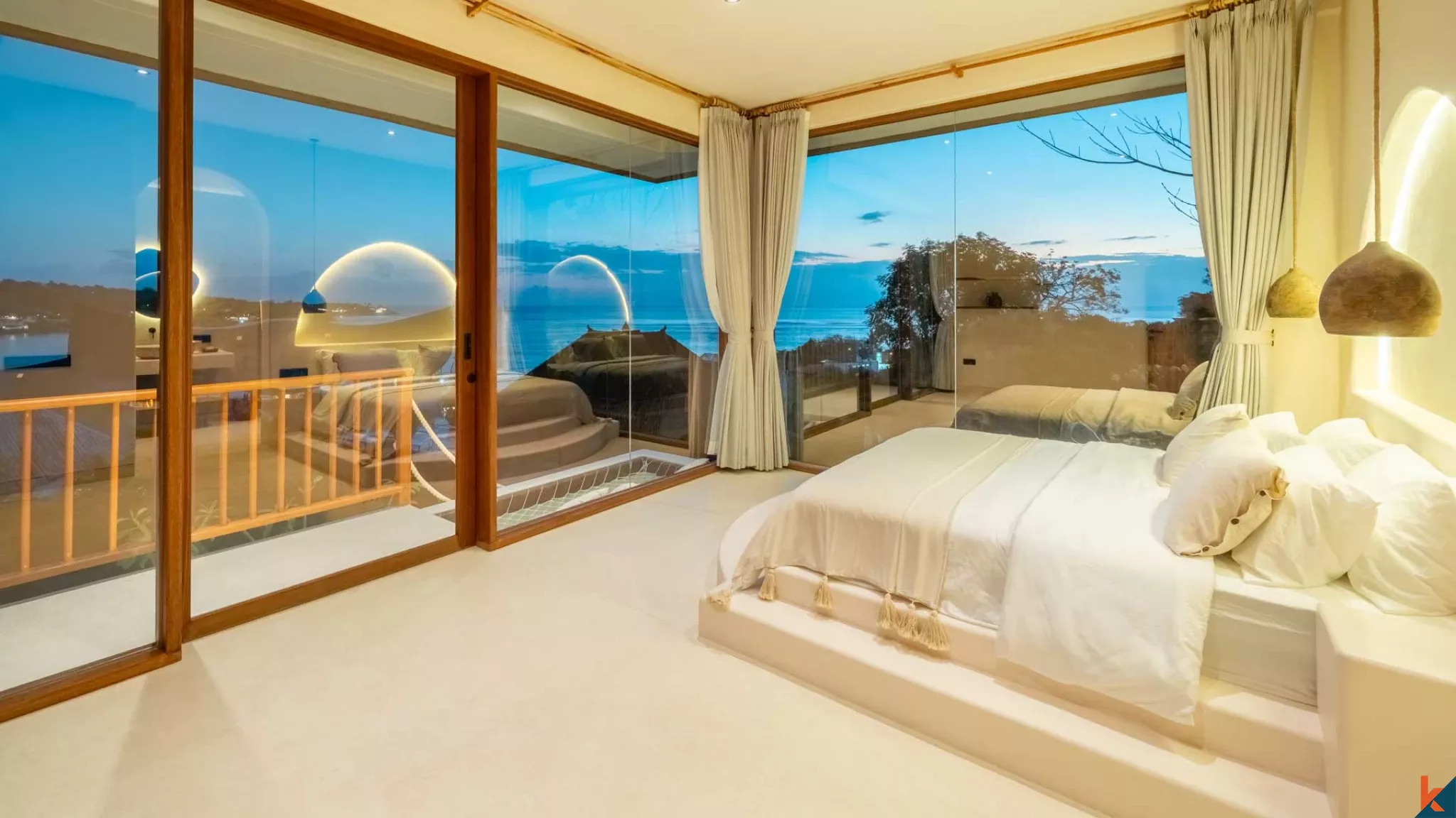 Modern Mediterranean One-Bedroom Villa with Ocean Views in Nusa Lembongan