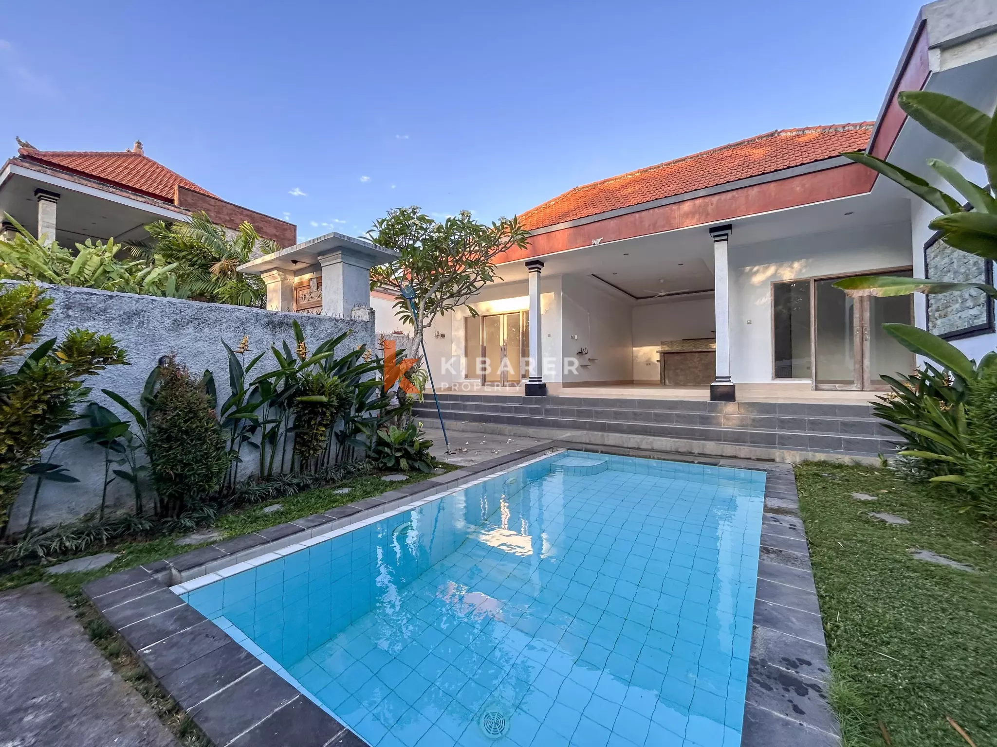 Unfurnished Two-Bedroom Riverside Villa in Canggu